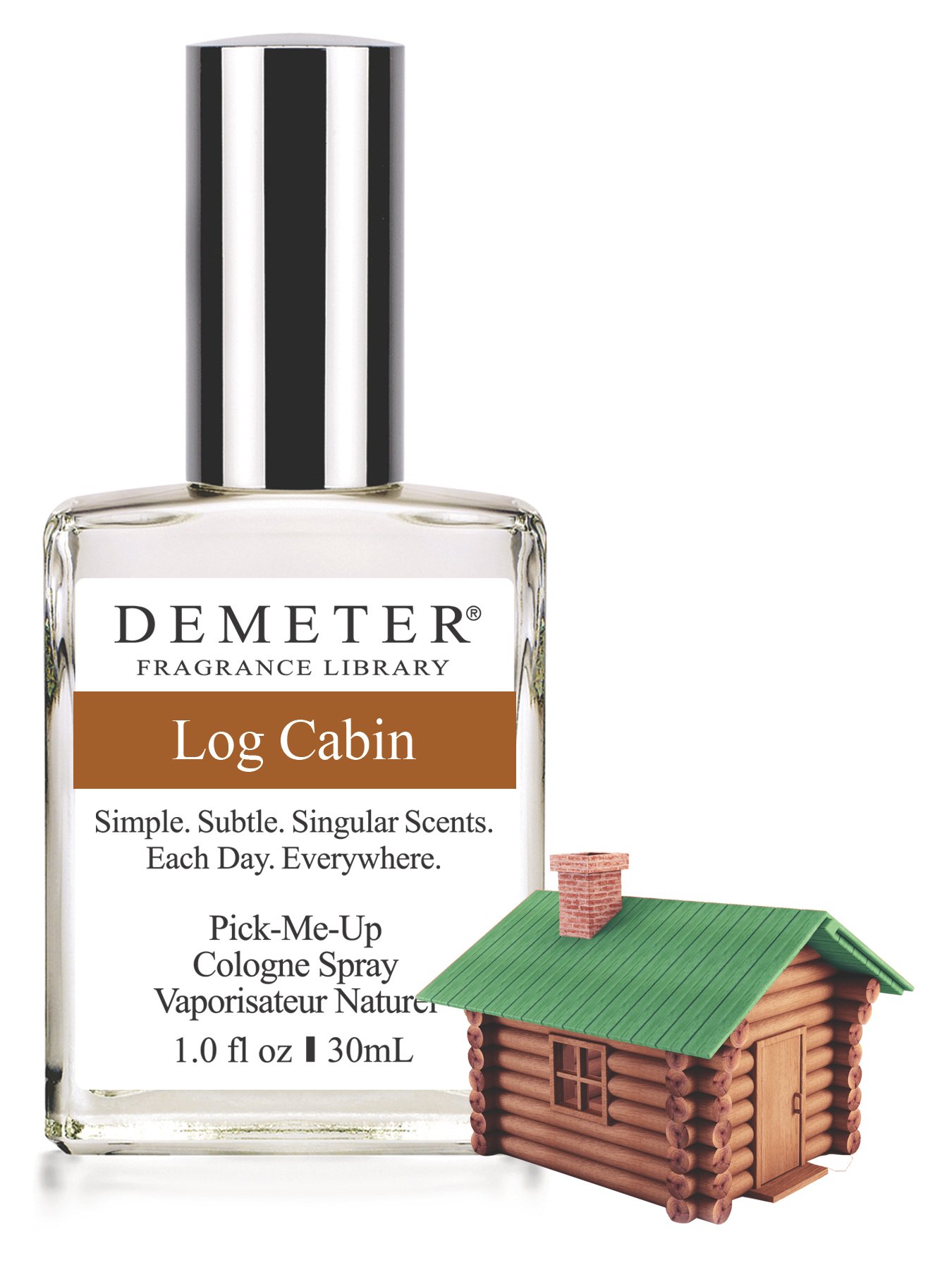Log Cabin by Demeter Fragrance perfume bottle