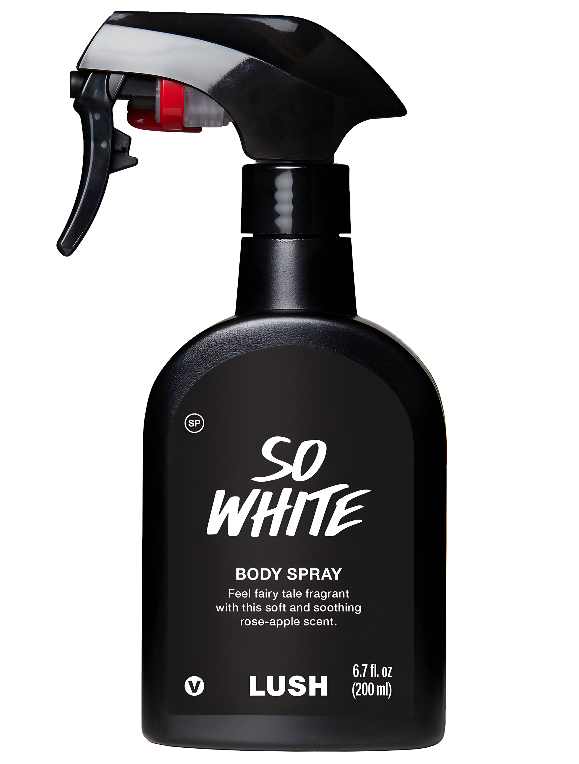 So White by Lush perfume bottle