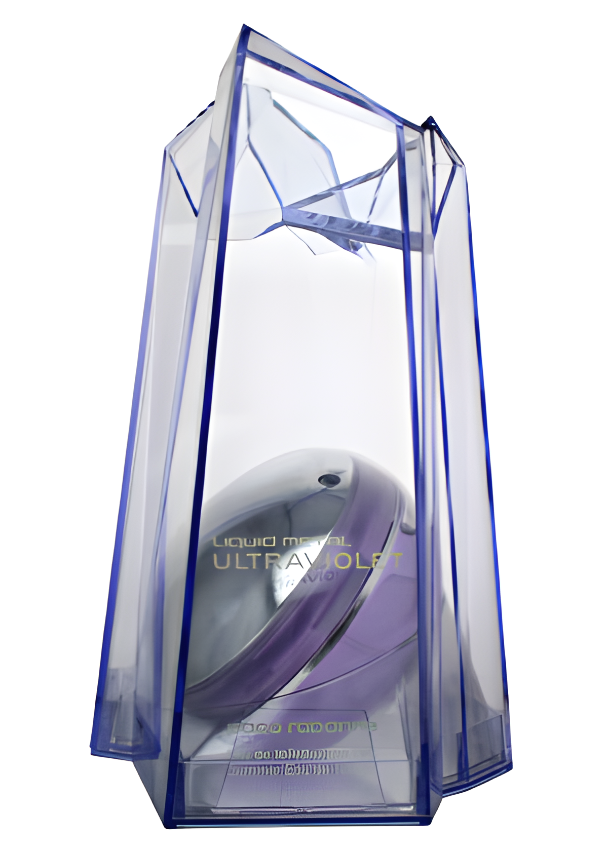 Ultraviolet Liquid Metal for Woman by Rabanne perfume bottle