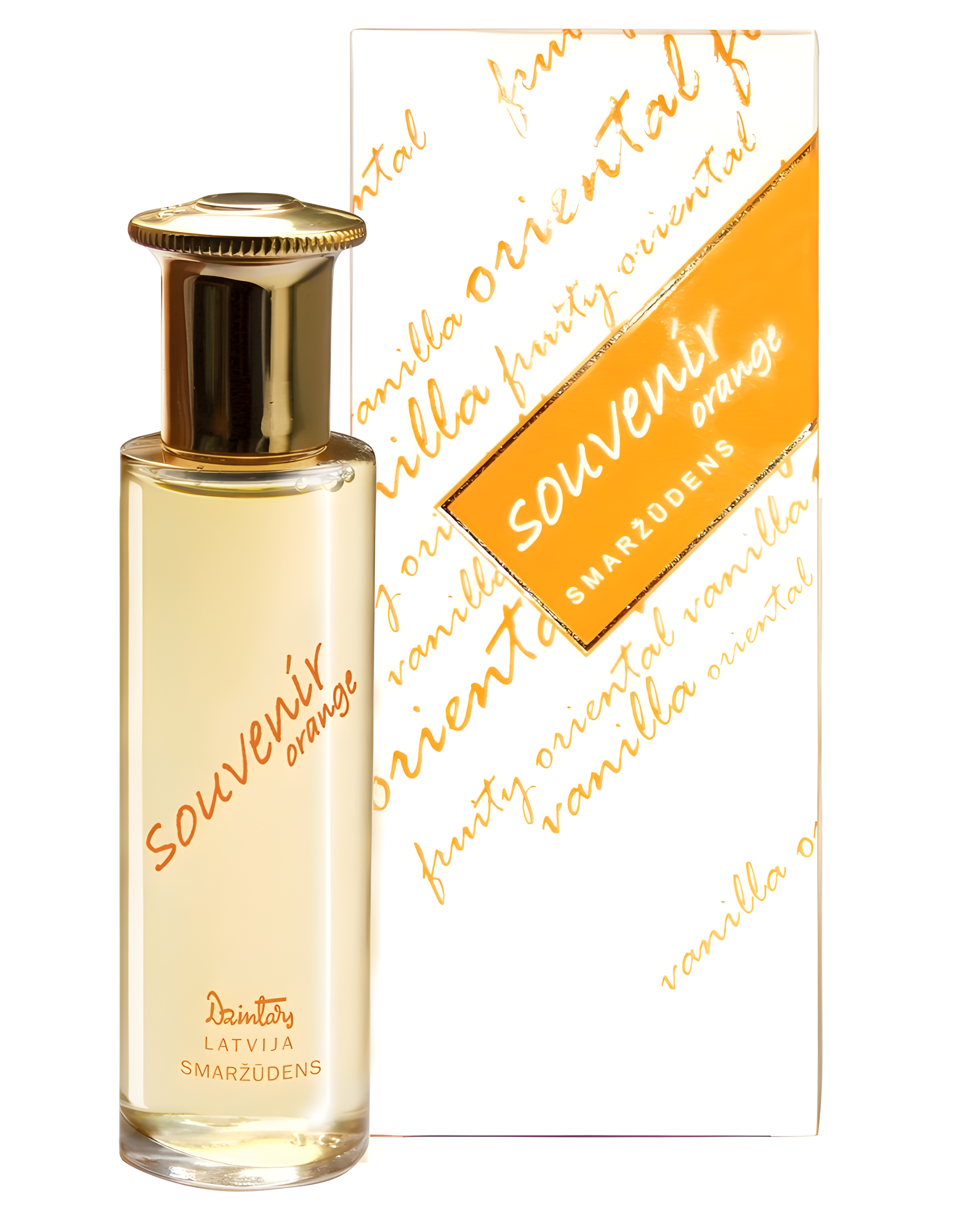 Souvenir Orange by Dzintars perfume bottle