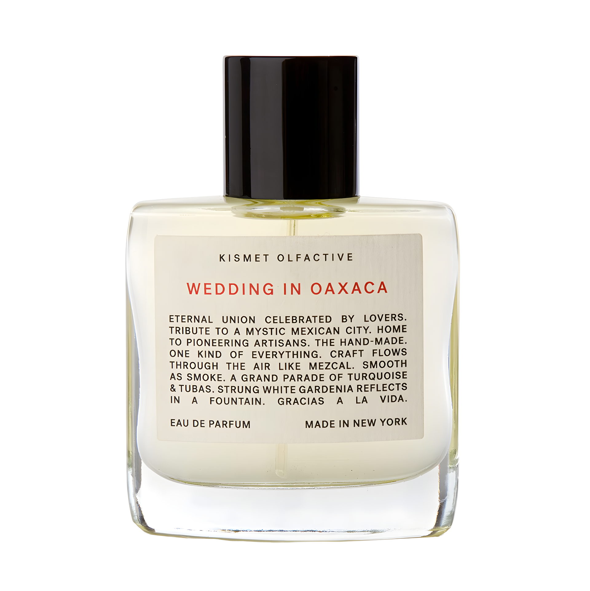 Wedding in Oaxaca by Kismet Olfactive perfume bottle