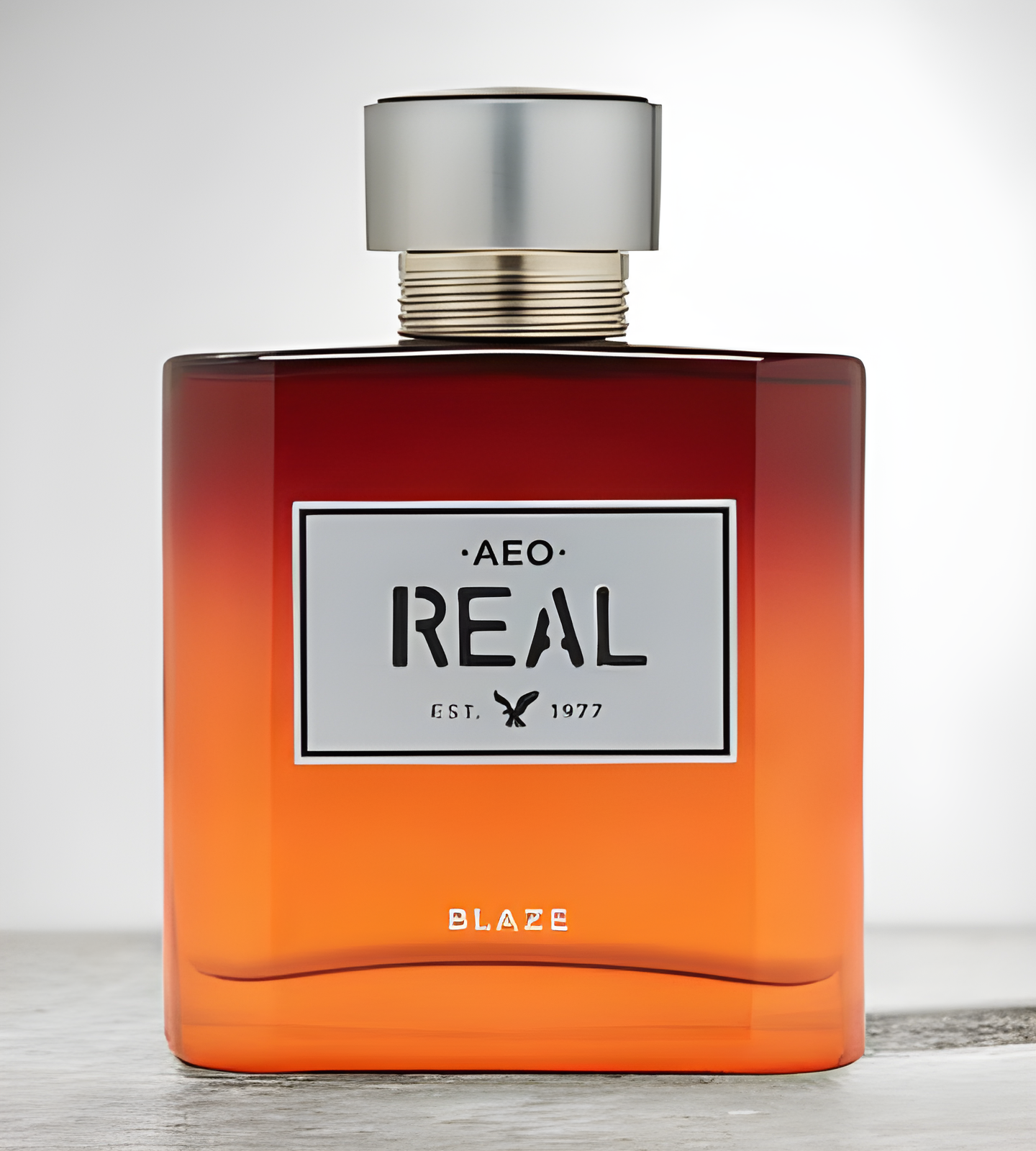 AEO Real Blaze by American Eagle perfume bottle