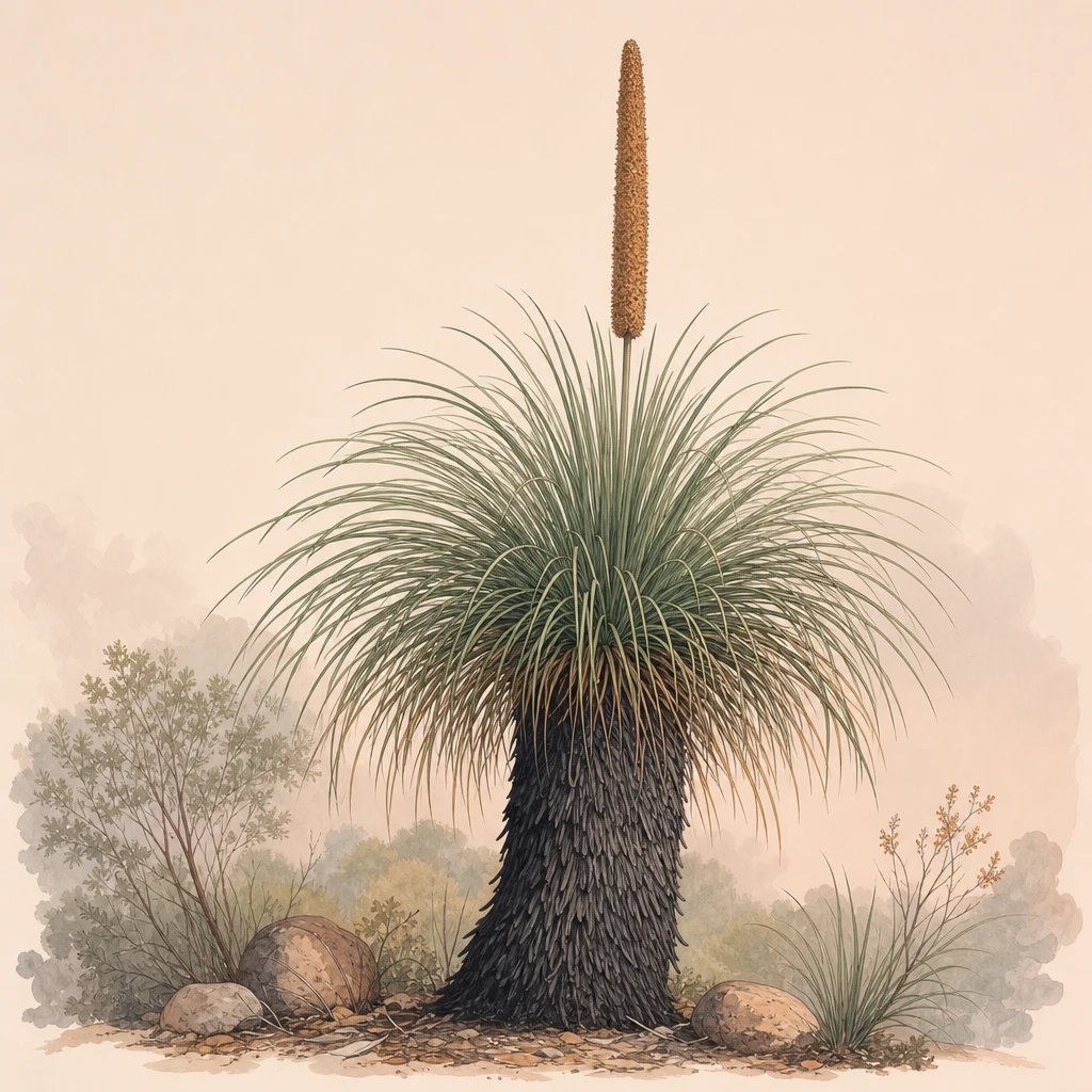 Picture of Grass Tree note
