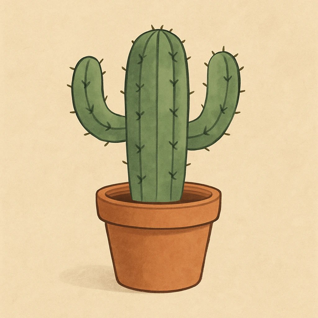 Picture of Cactus note