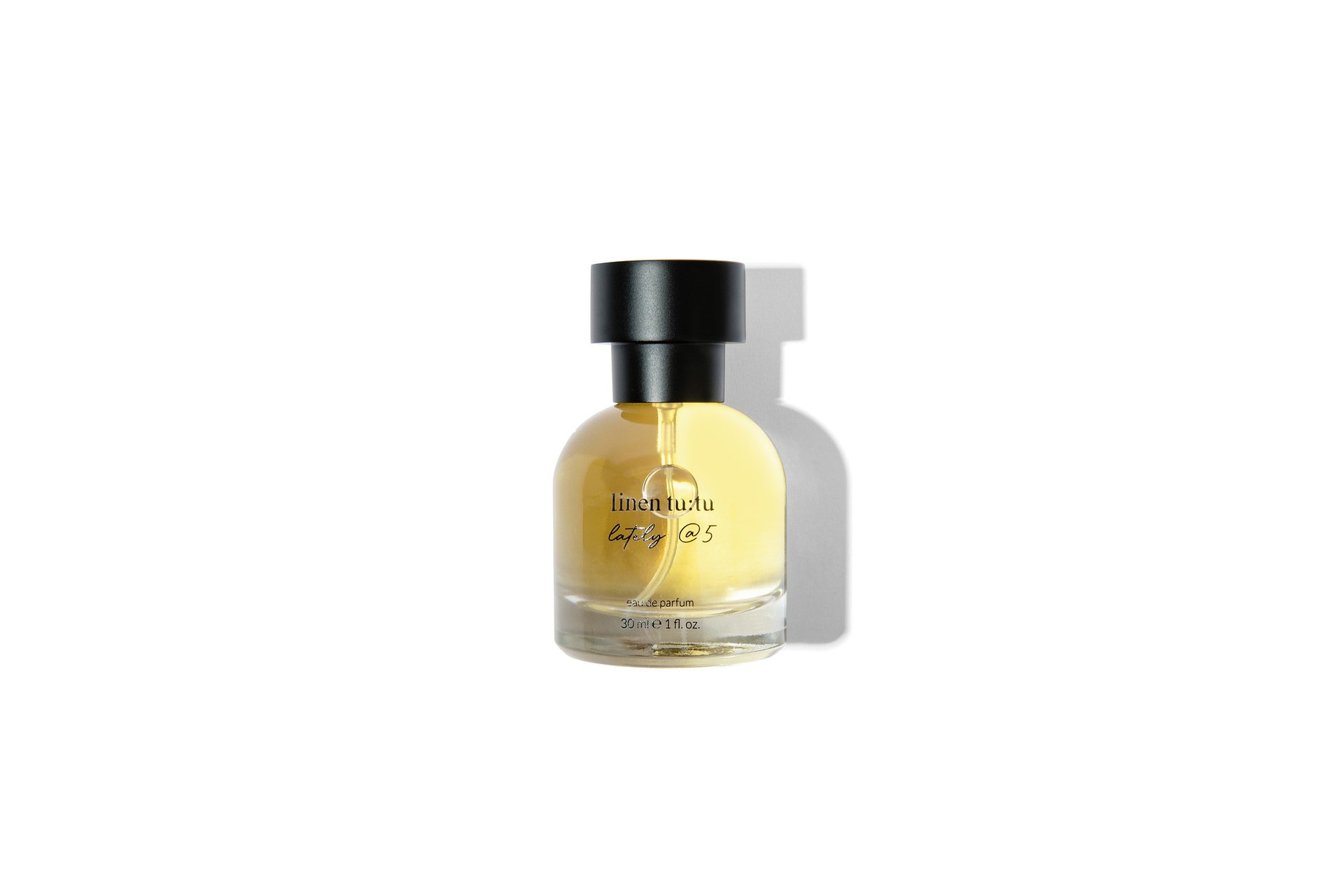 Lately @5 by Linen Tutu perfume bottle
