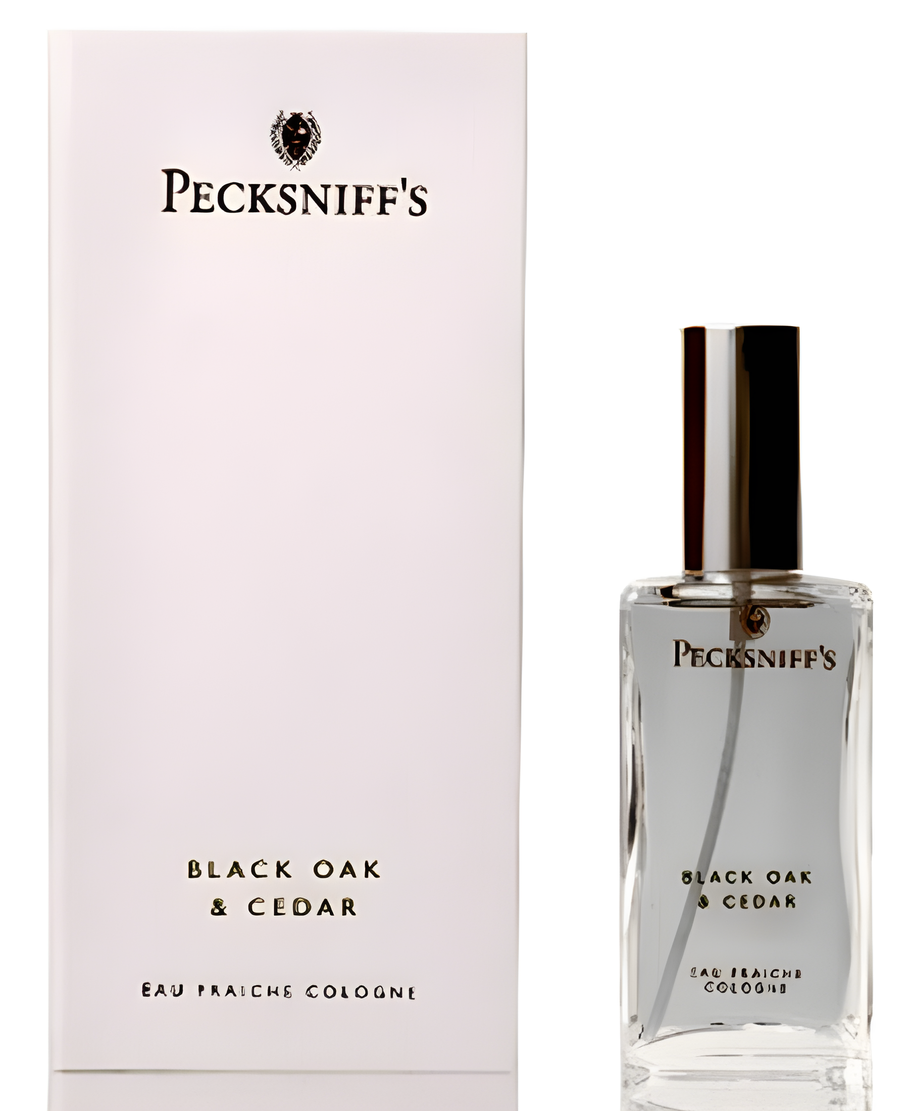 Black Oak & Cedar by Pecksniff's perfume bottle