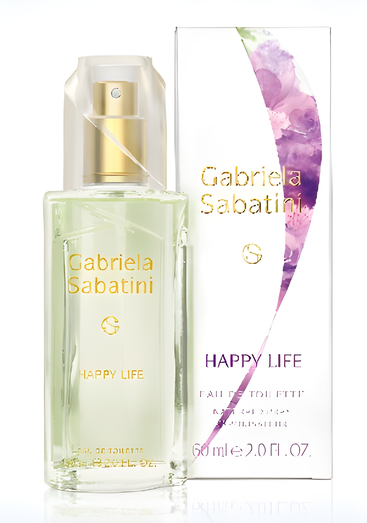 Happy Life by Gabriela Sabatini perfume bottle