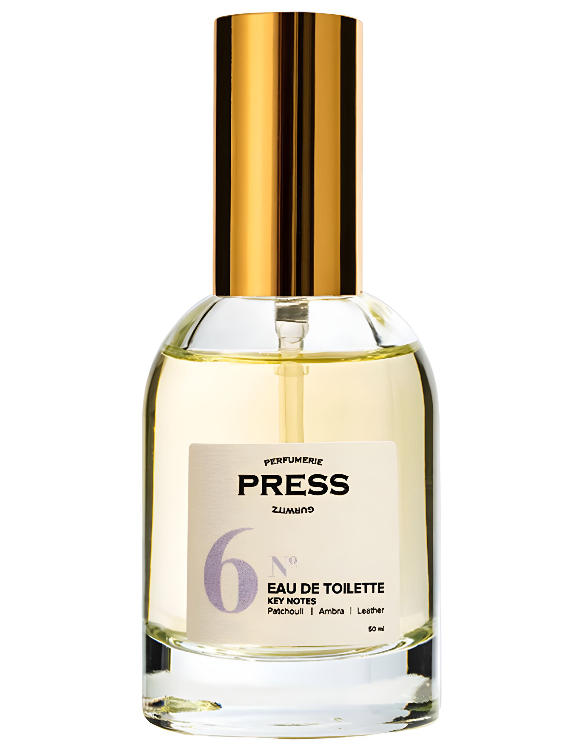No. 6 by Press Gurwitz Perfumerie perfume bottle