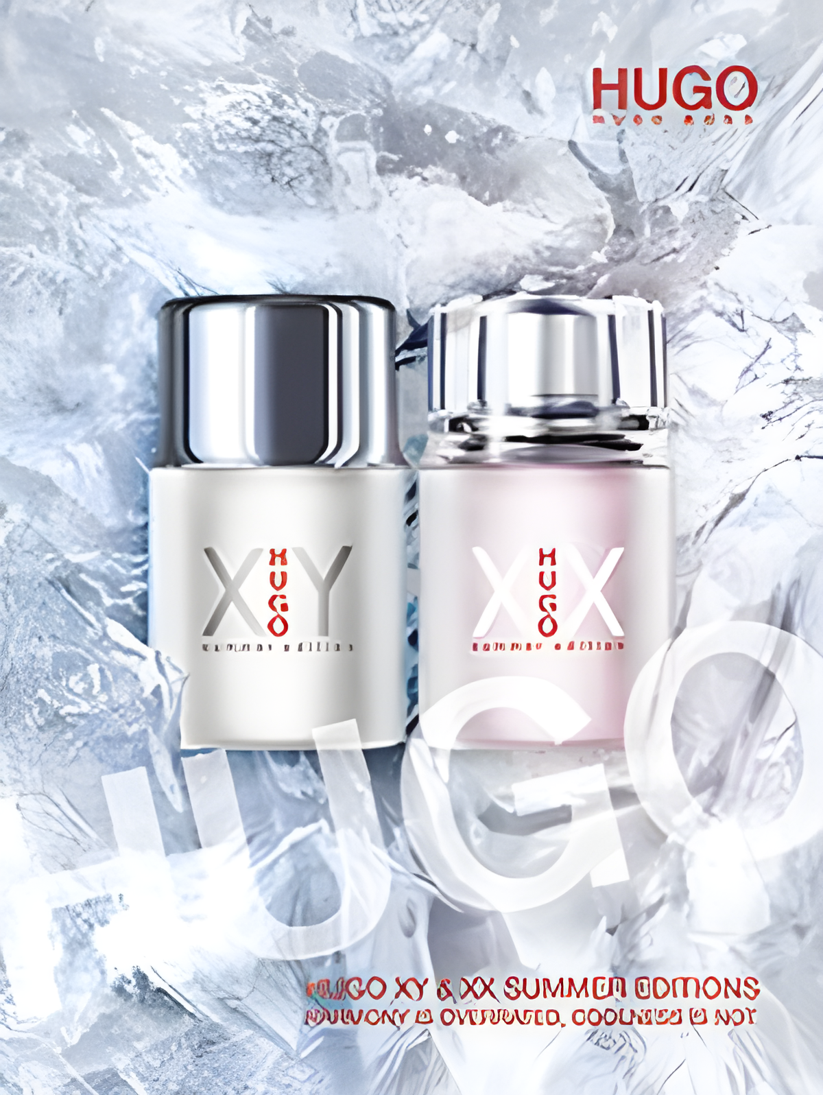 Hugo XX Summer Edition by Hugo Boss perfume bottle