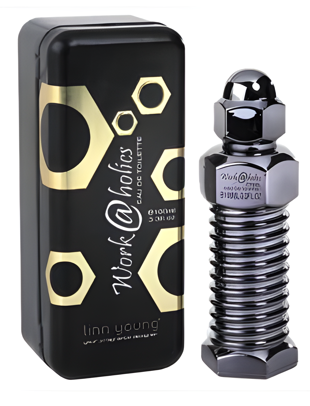 Work@Holics Steel Masculino by Linn Young perfume bottle