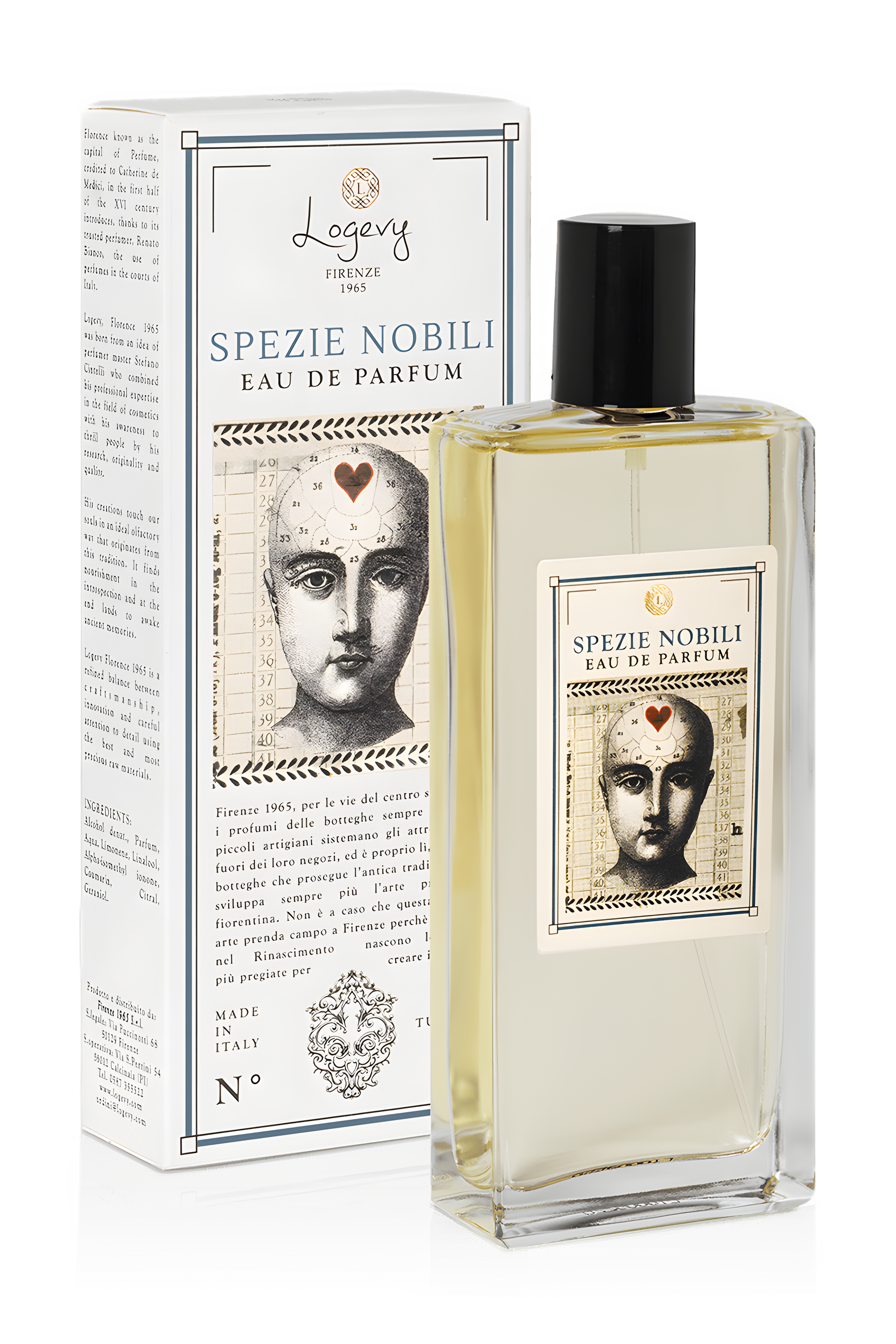 Spezie Nobili by Logevy Firenze 1965 perfume bottle