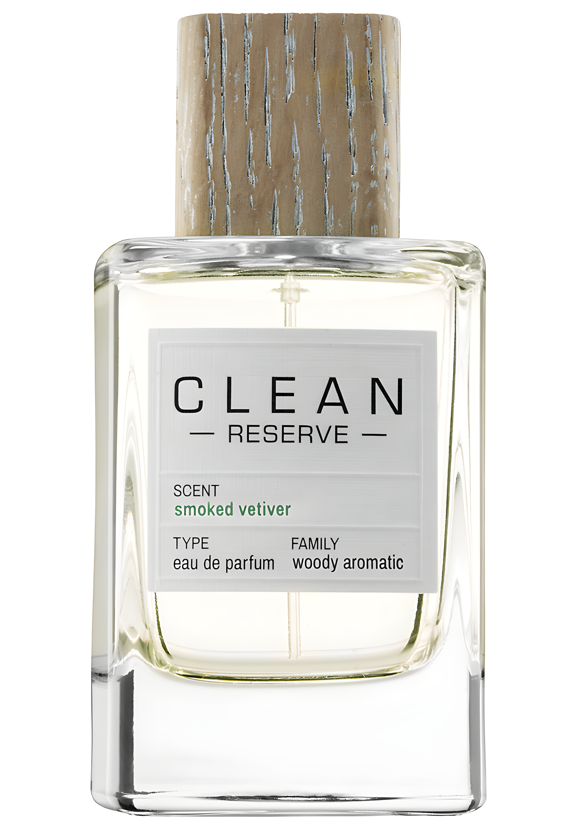 Smoked Vetiver by Clean perfume bottle