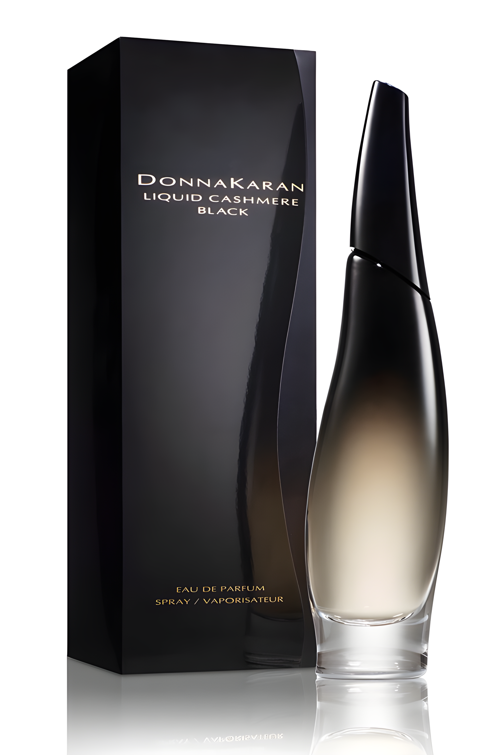 Liquid Cashmere Black by Donna Karan perfume bottle