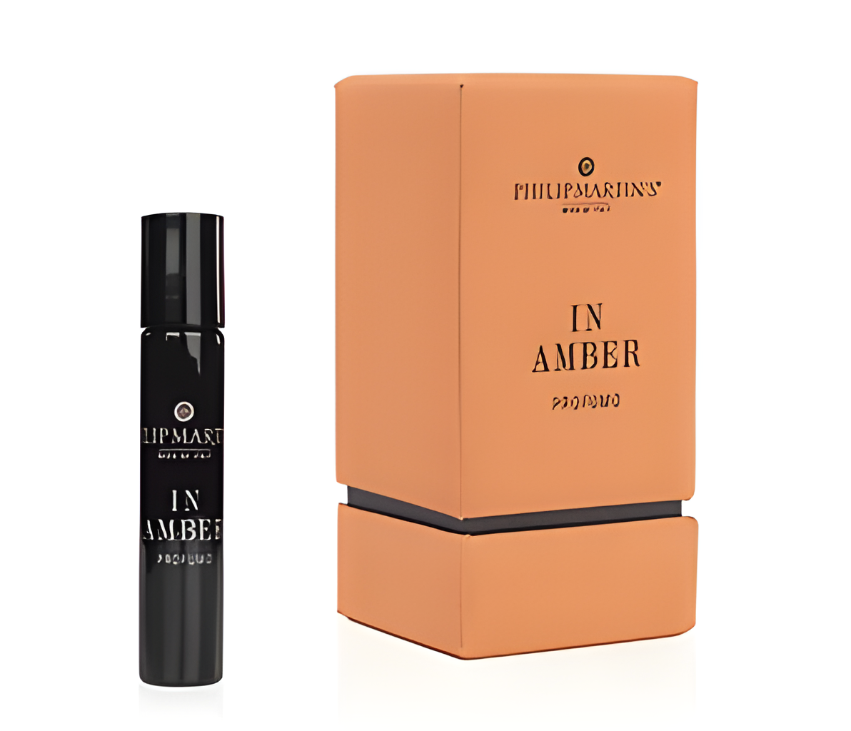 In Amber by Philip Martin's perfume bottle