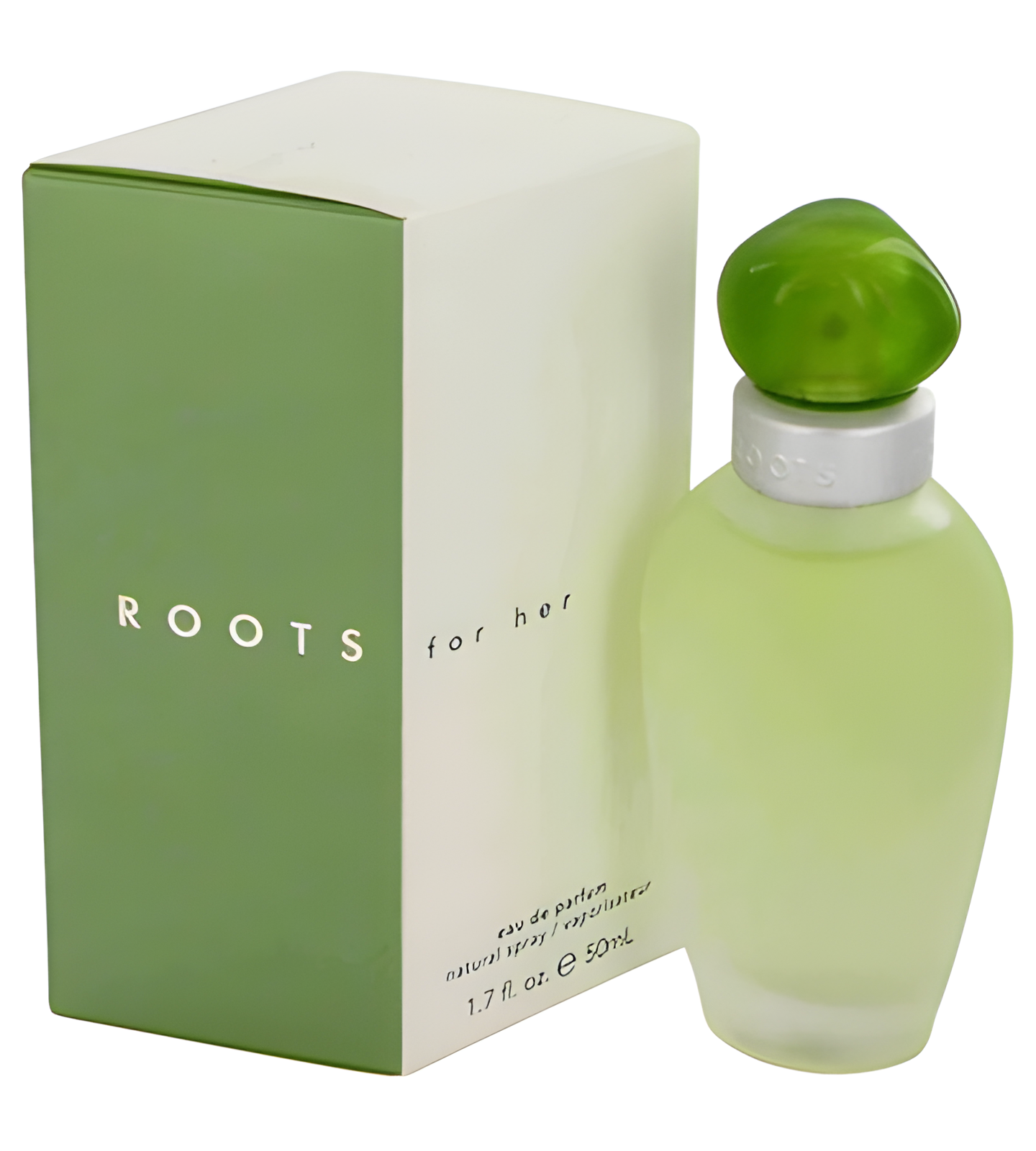 Roots for Her by Coty perfume bottle