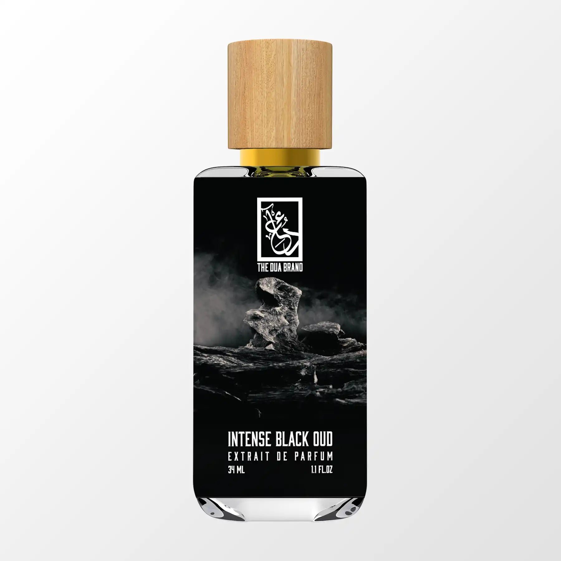 Intense Black Oud by The Dua Brand perfume bottle
