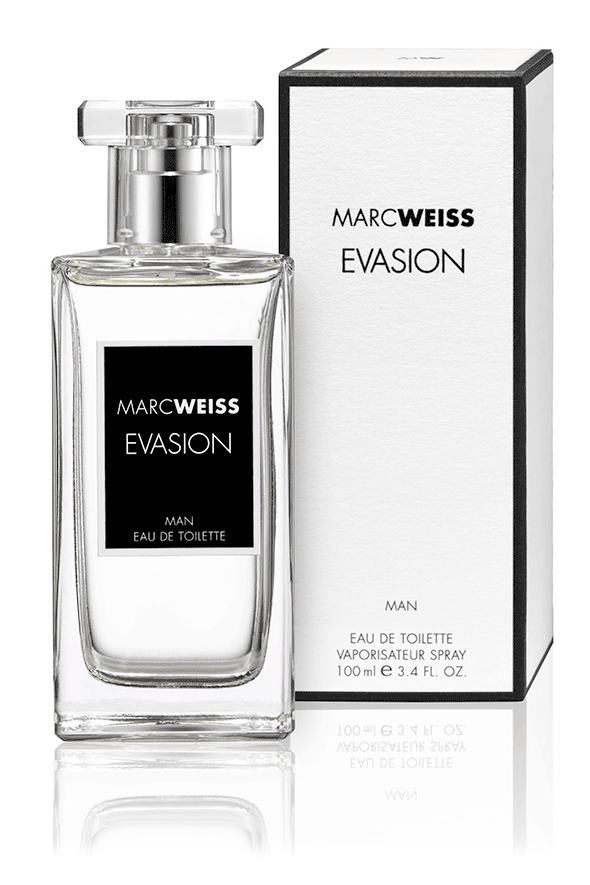 Evasion by Marc Weiss perfume bottle
