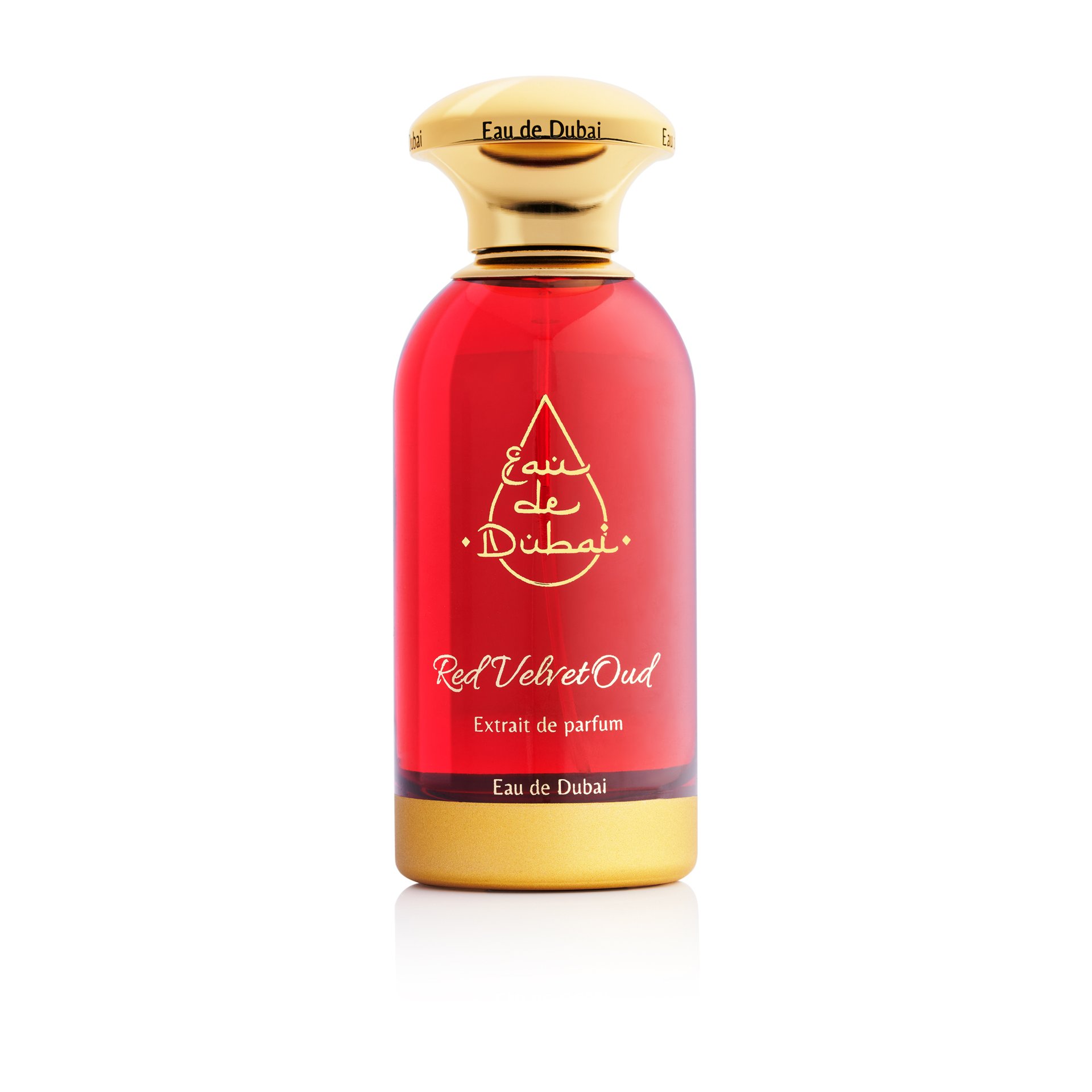 Red Velvet Oud by Eau de Dubai perfume bottle