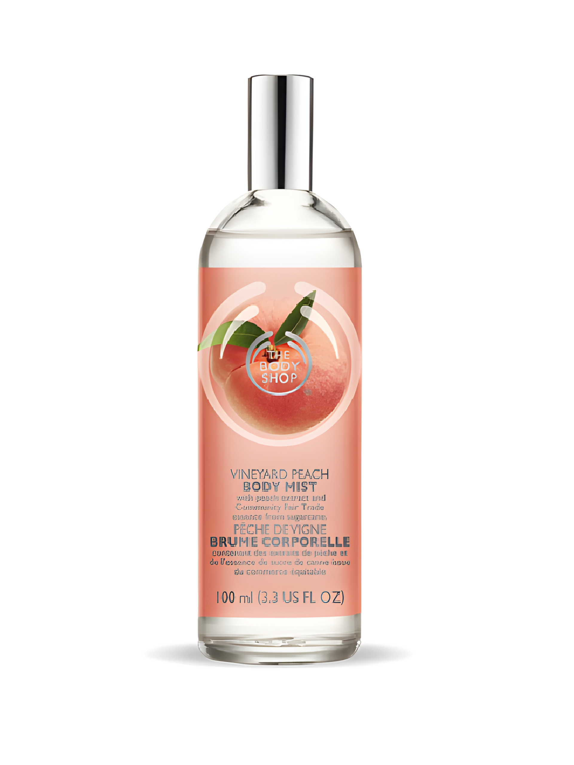 Vineyard Peach by The Body Shop perfume bottle