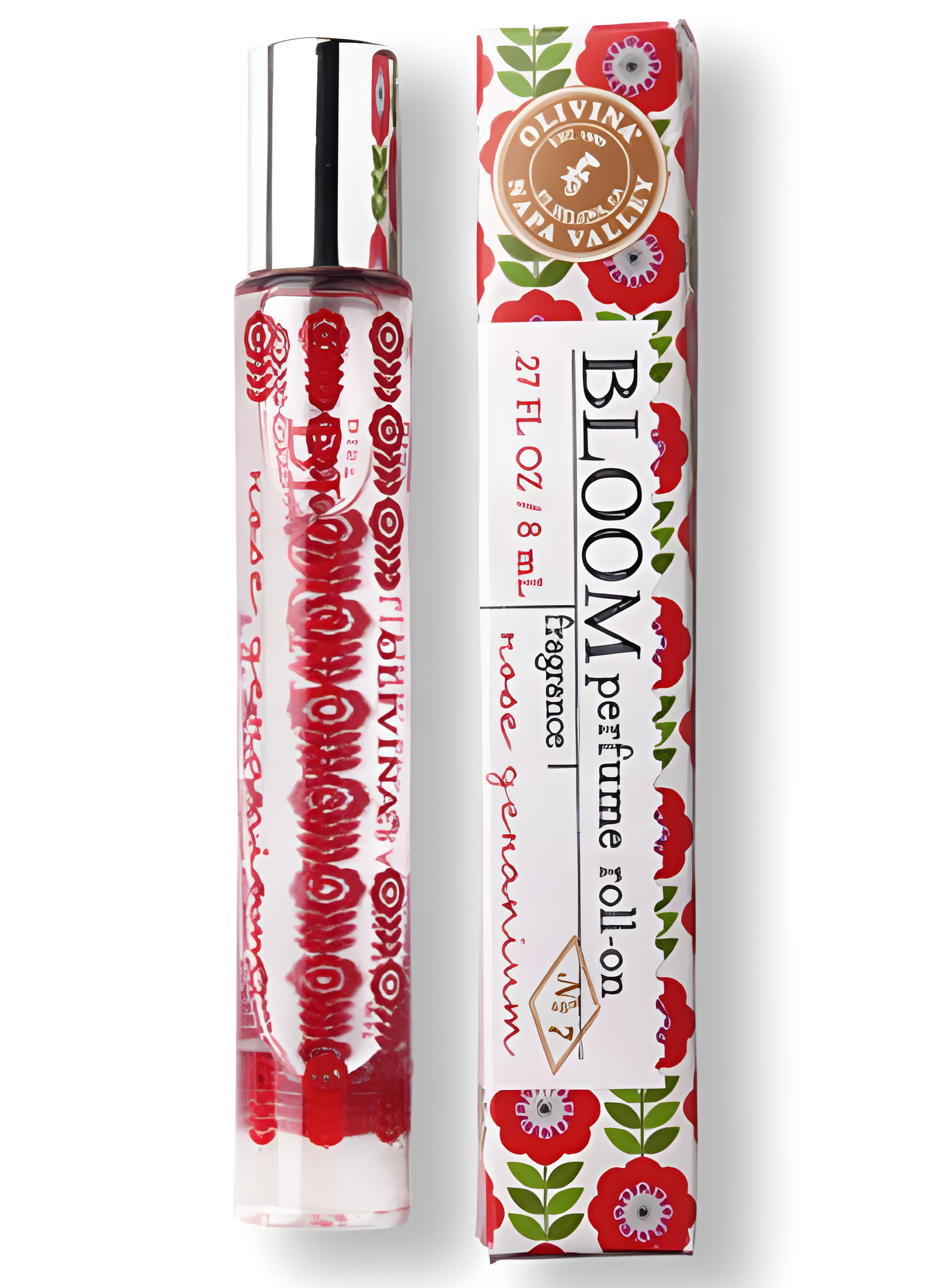 Rose Geranium by Olivina Napa Valley perfume bottle