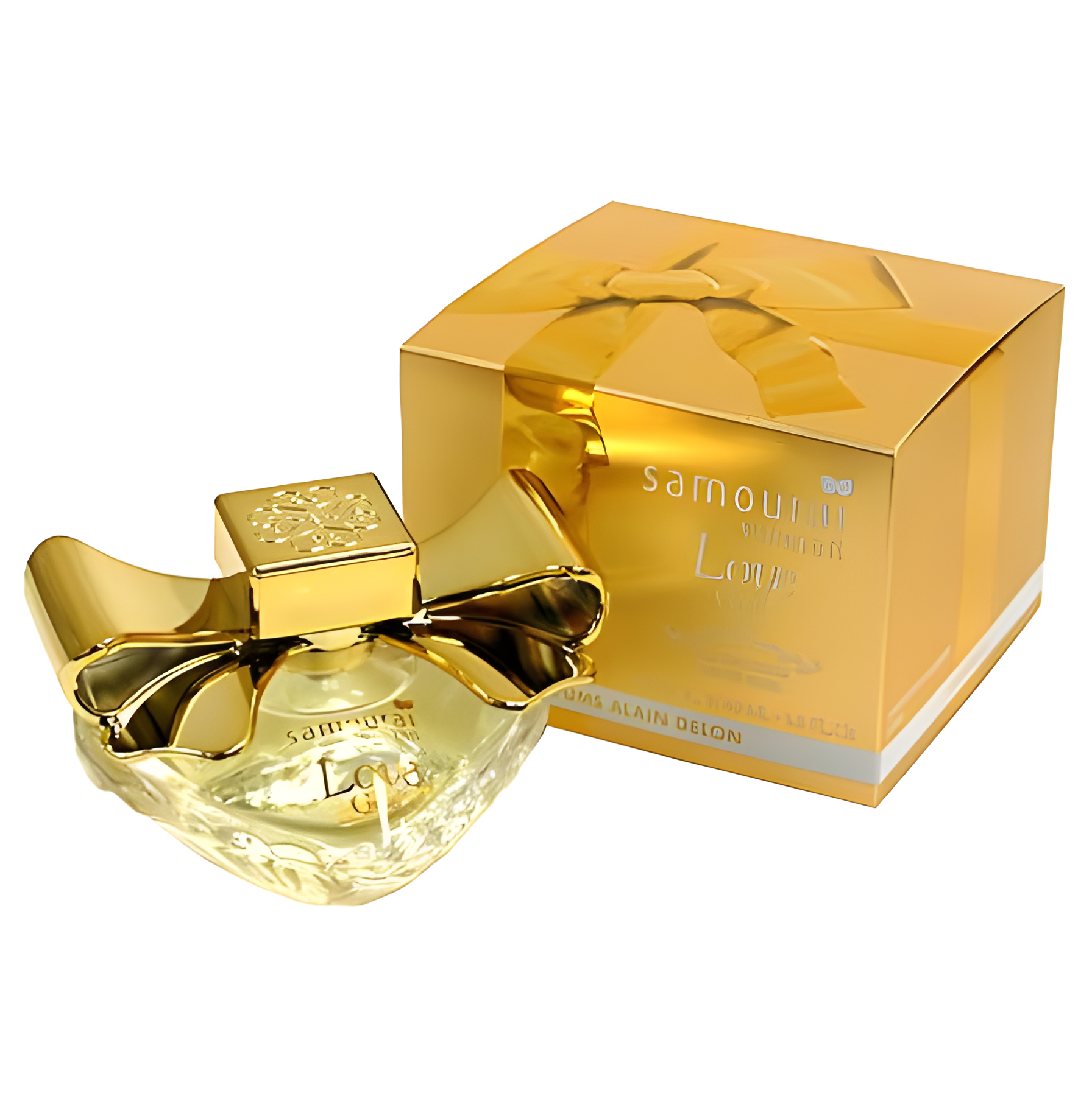 Samourai Woman Love Gold by Alain Delon perfume bottle