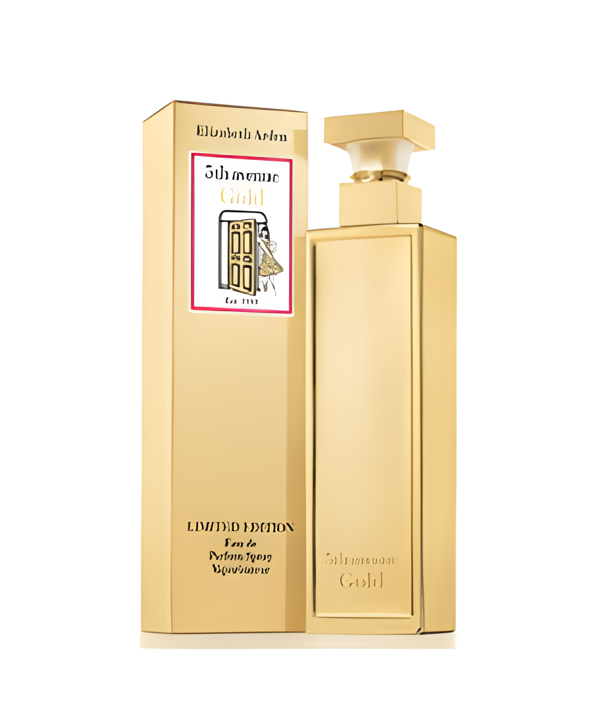 5th Avenue Gold by Elizabeth Arden perfume bottle