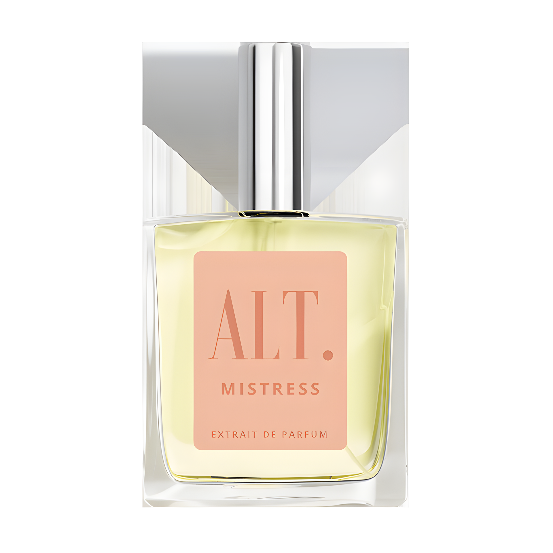 Mistress by ALT. Fragrances perfume bottle