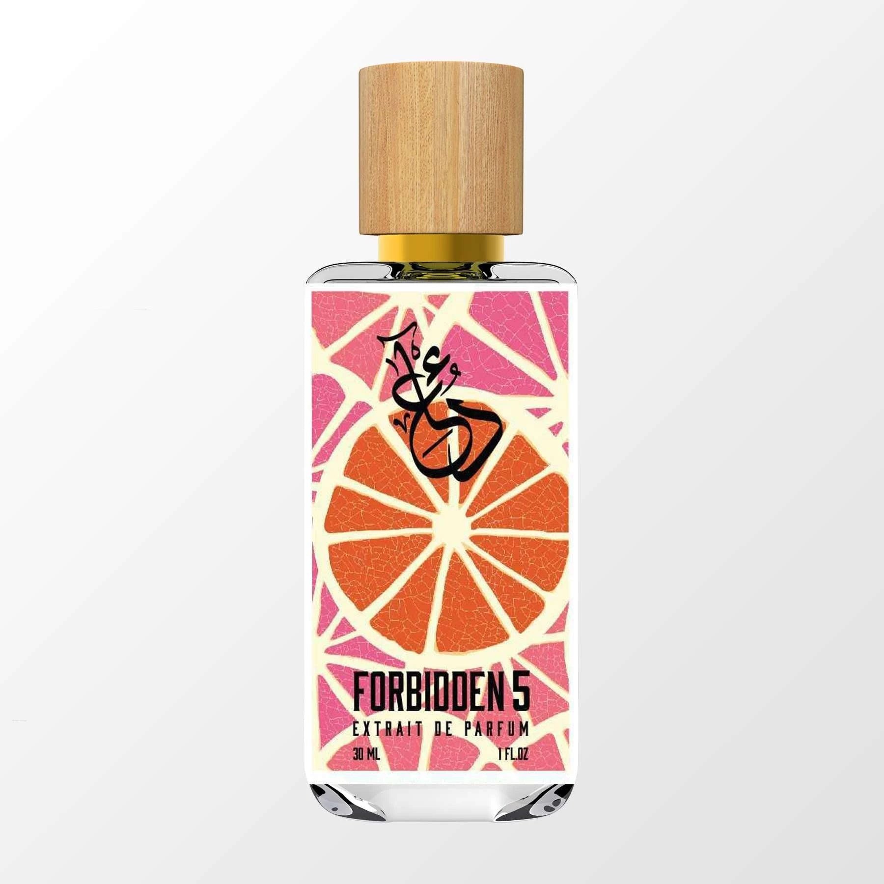 Forbidden 5 by The Dua Brand perfume bottle