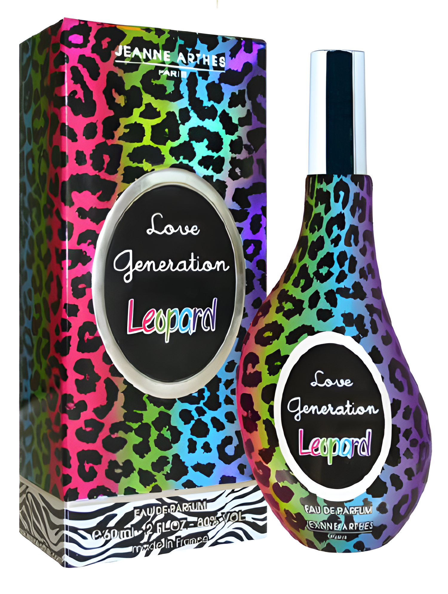 Love Generation Leopard by Jeanne Arthes perfume bottle