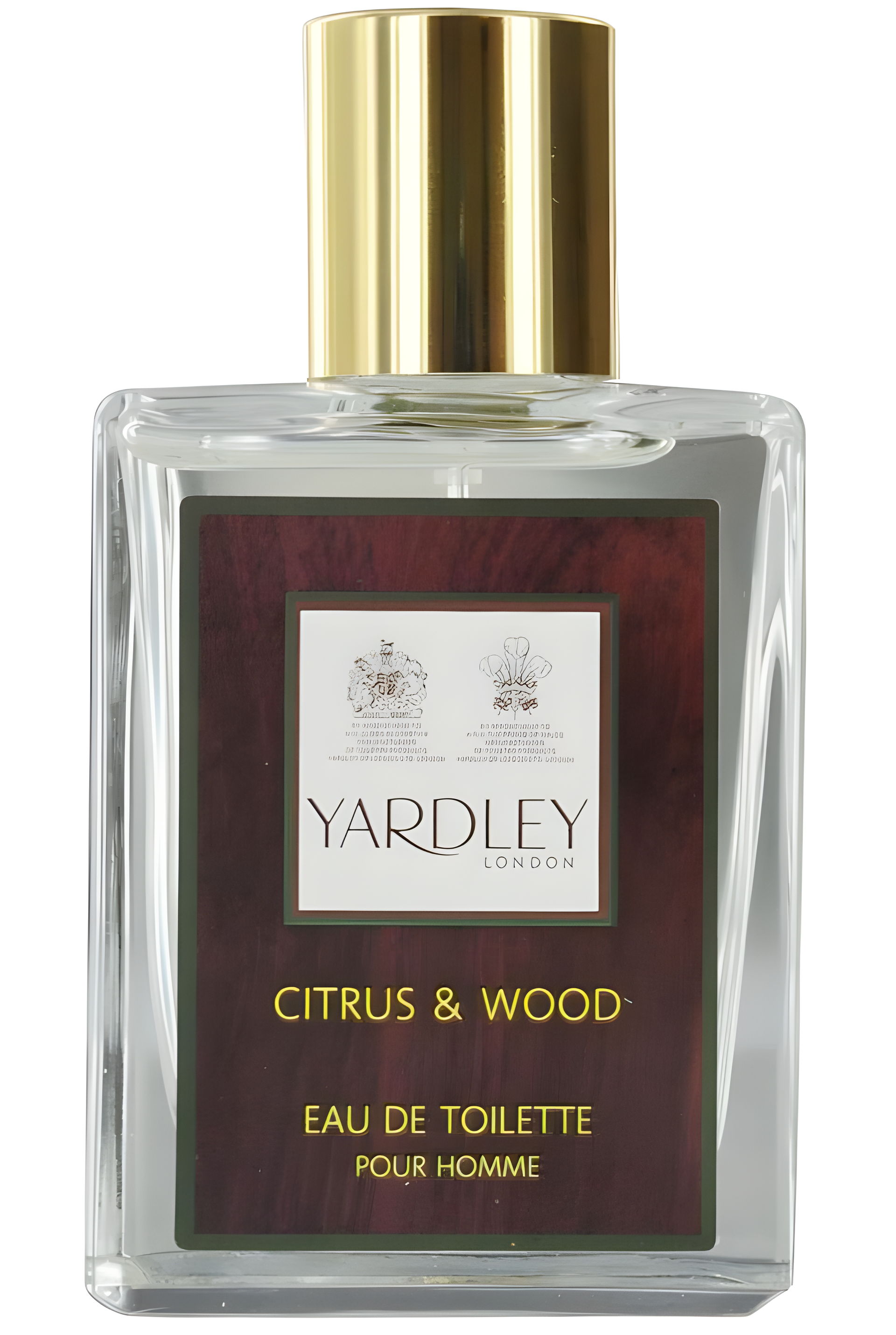 Citrus and Wood by Yardley perfume bottle