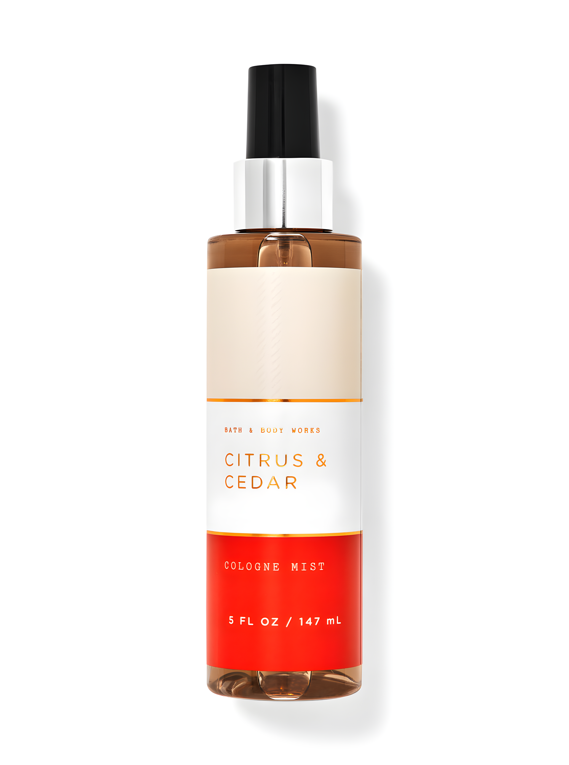 Citrus & Cedar Cologne Mist by Bath & Body Works perfume bottle