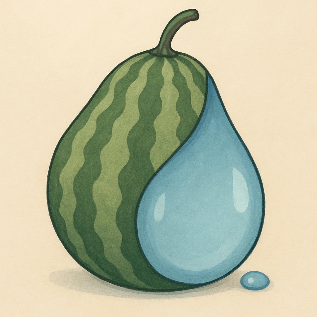 Picture of Water Fruit note