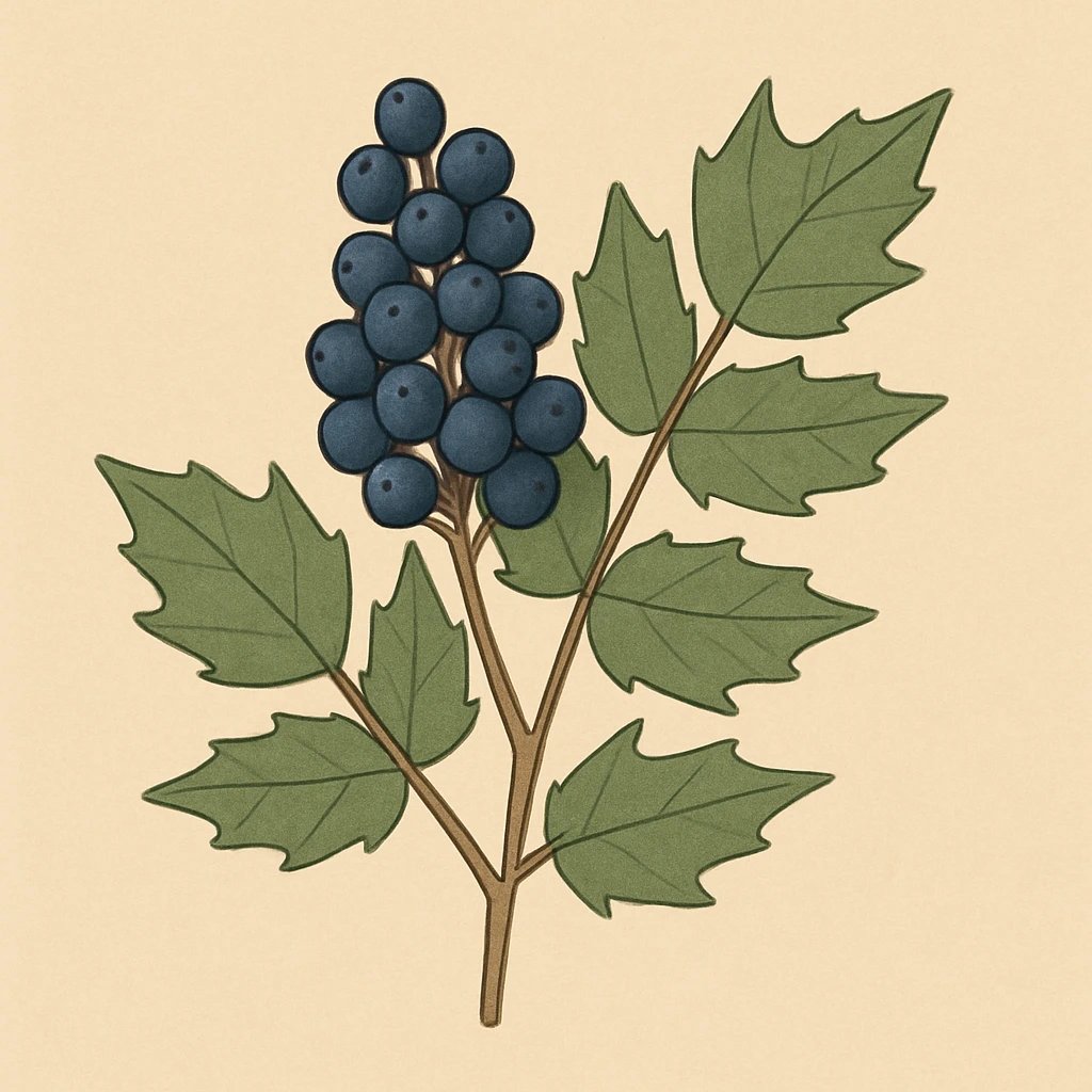 Picture of Mahonia note