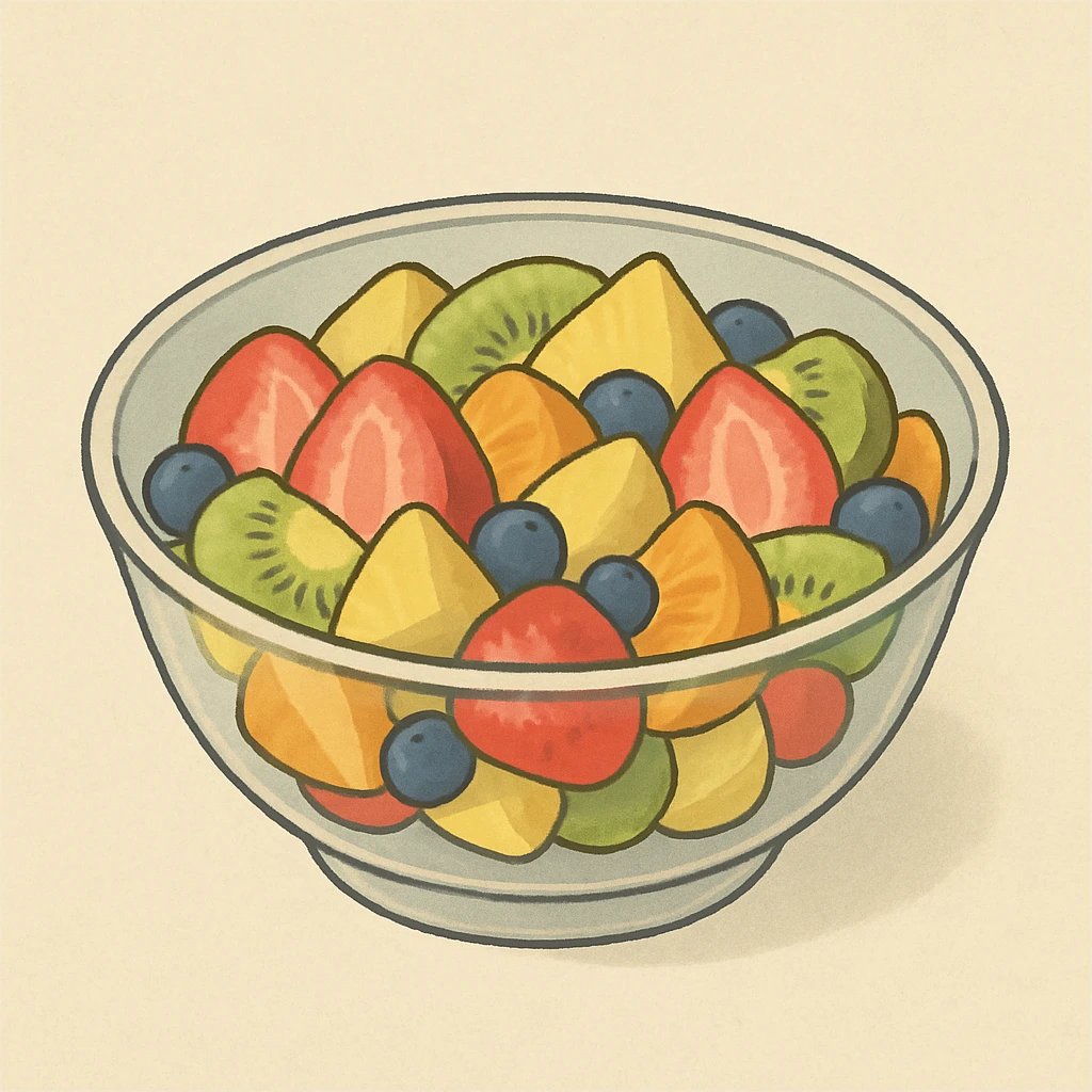 Picture of Fruit Salad note
