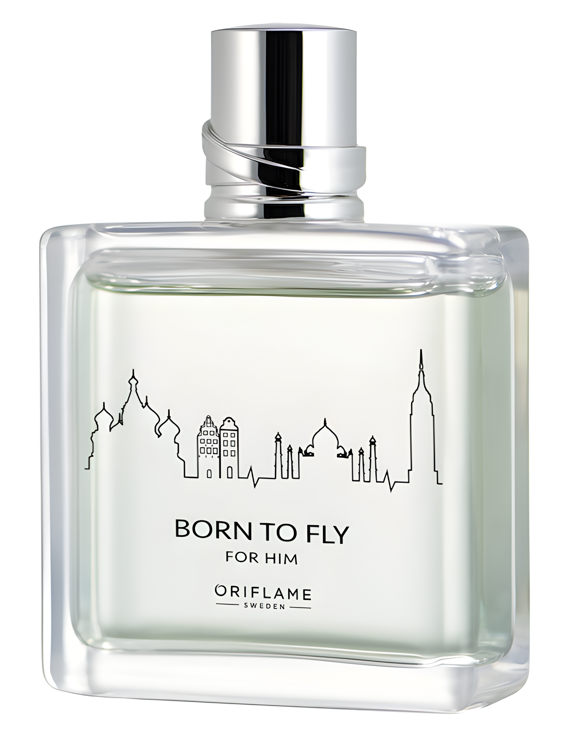 Born to Fly for Him by Oriflame perfume bottle