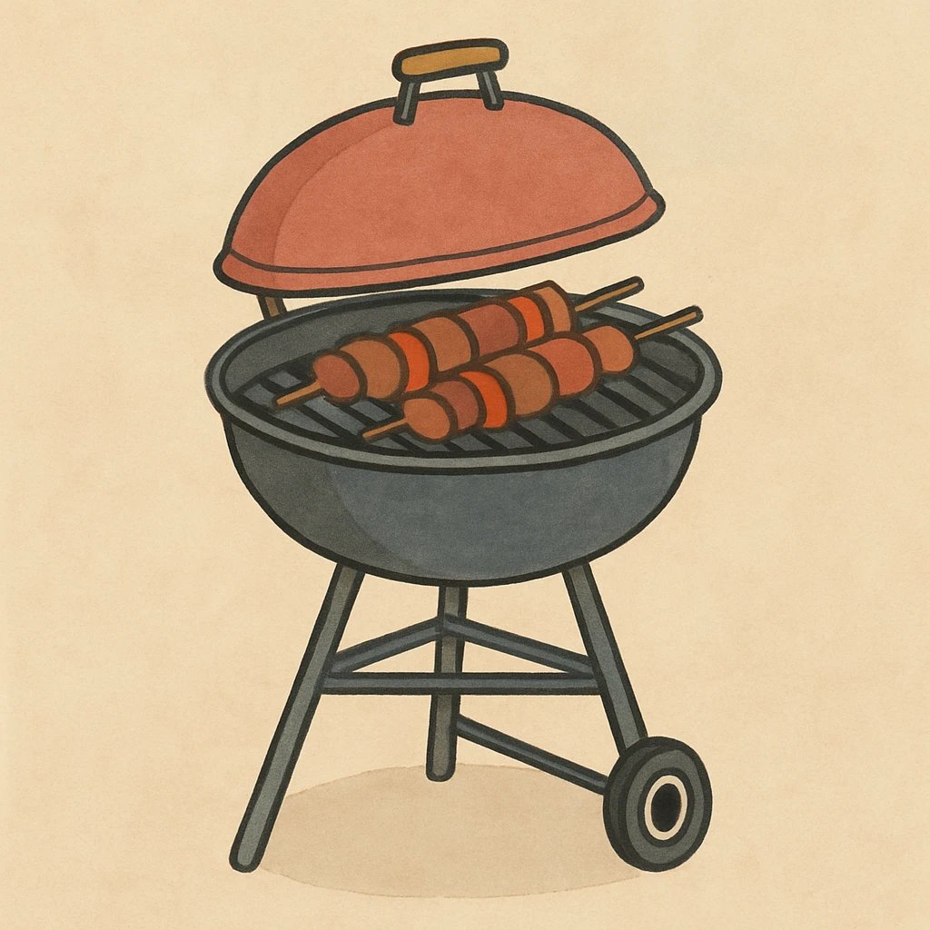 Picture of BBQ note