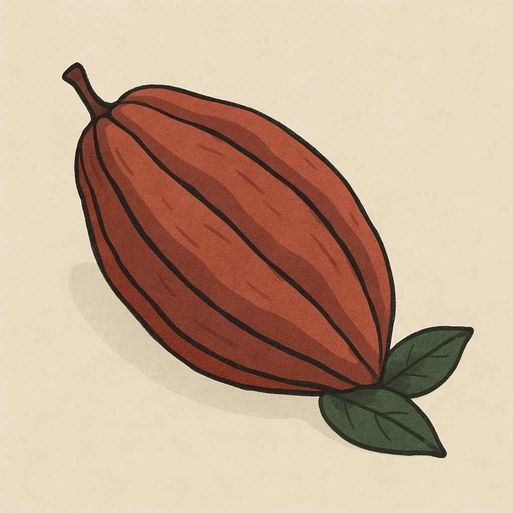 Picture of Cacao Pod note