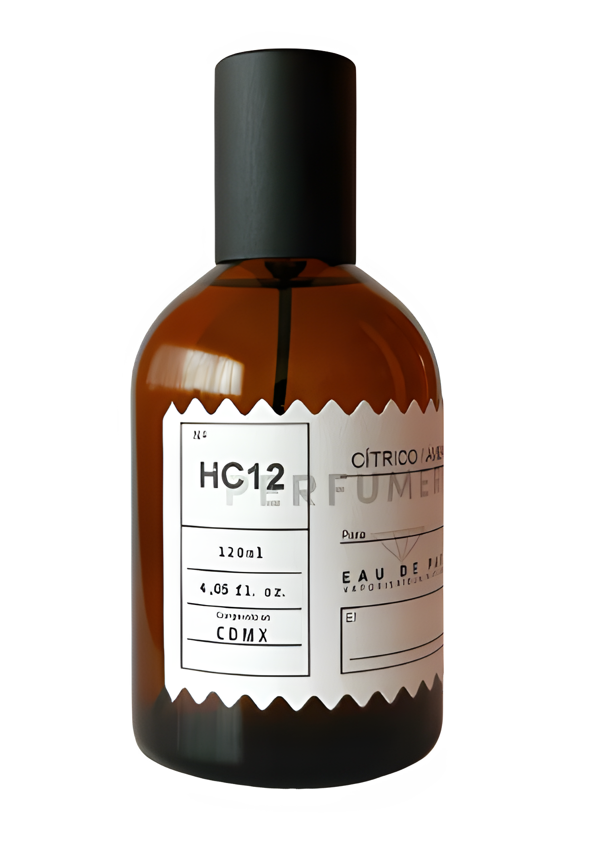 HC12 Cítrico Ámbar by Perfumérica perfume bottle