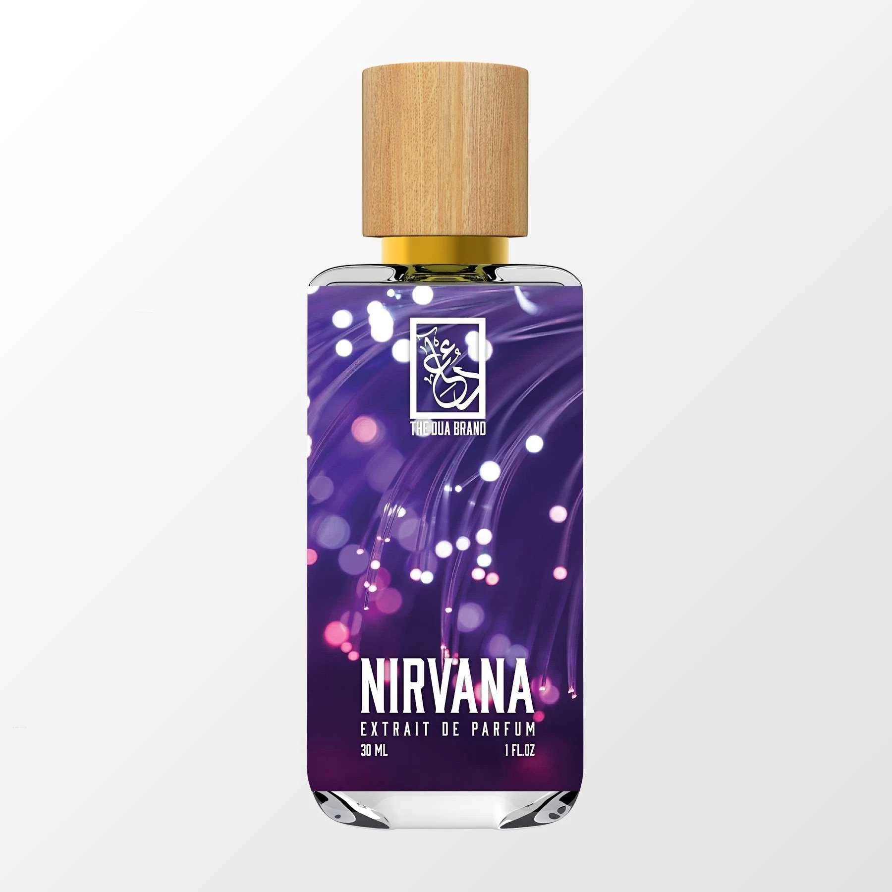 Nirvana by The Dua Brand perfume bottle