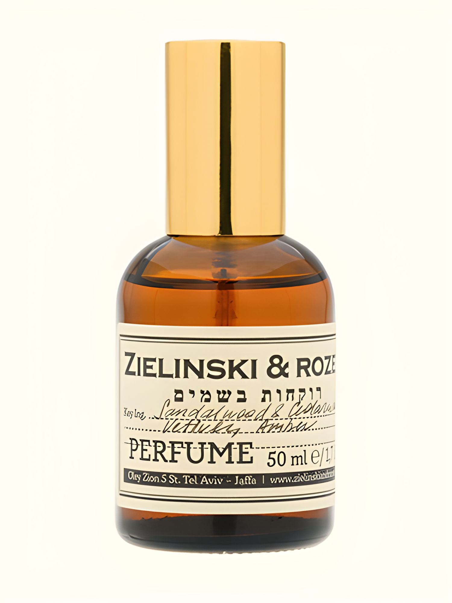 Sandalwood & Cedarwood, Vetiver, Amber by Zielinski & Rozen perfume bottle