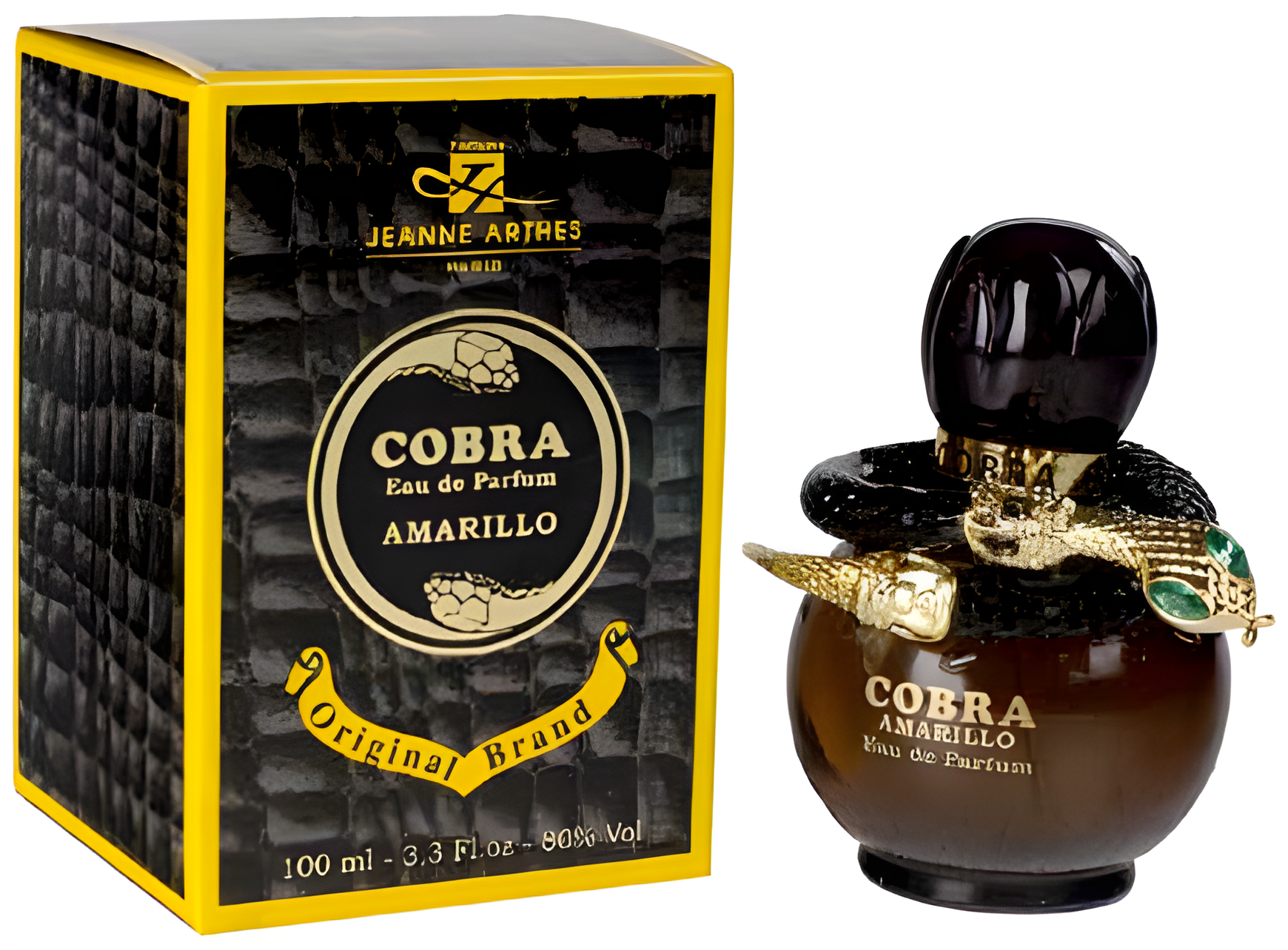Cobra Amarillo by Jeanne Arthes perfume bottle