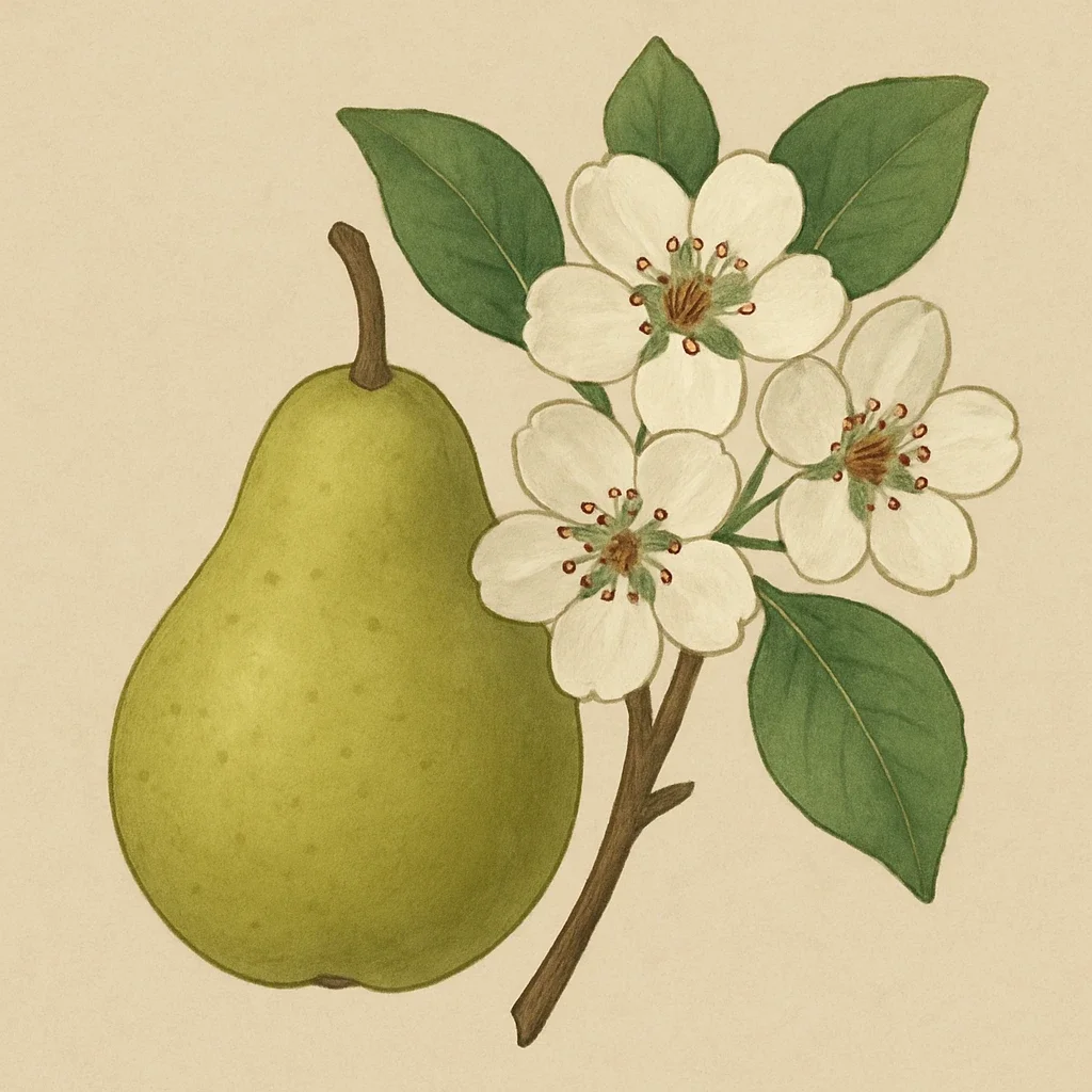 Picture of Pear Blossom note