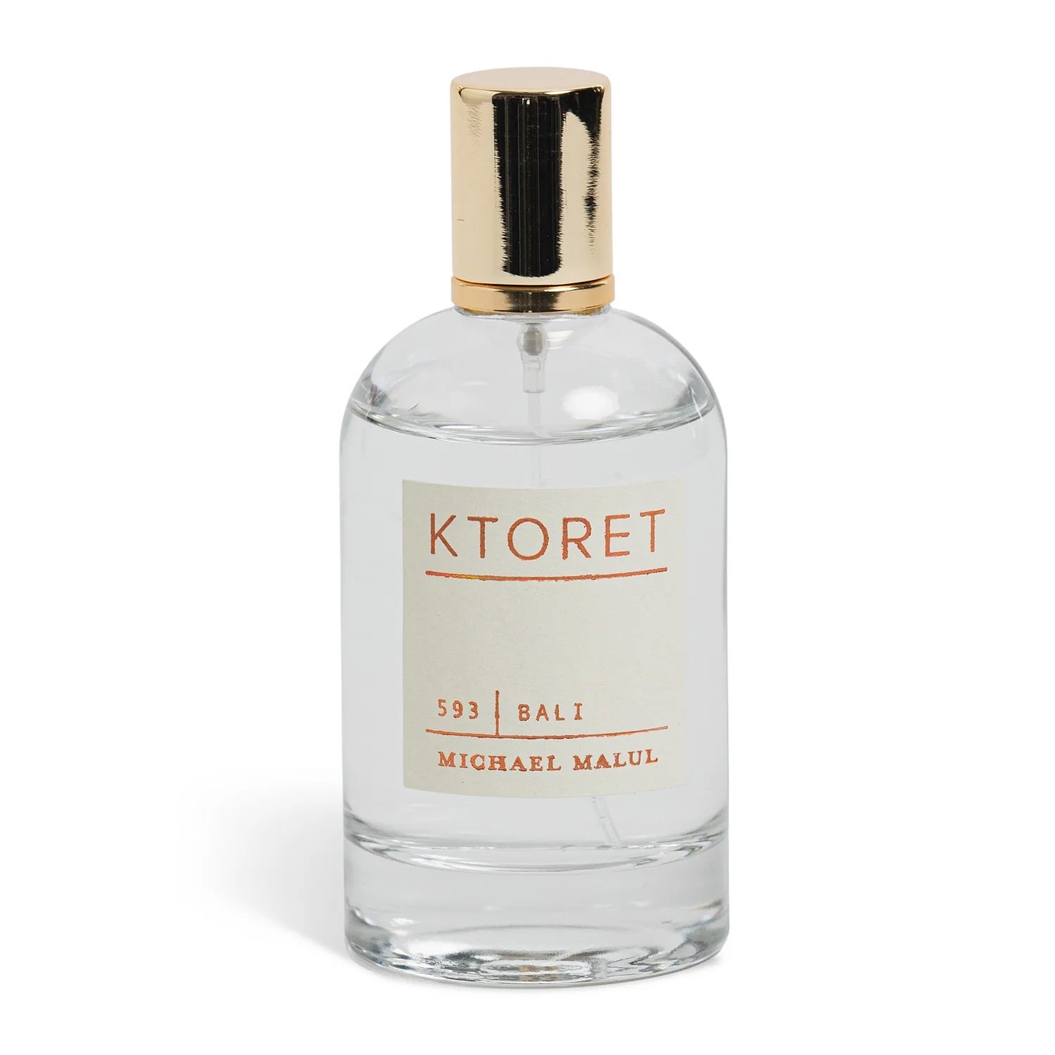 593 Bali by Michael Malul London perfume bottle