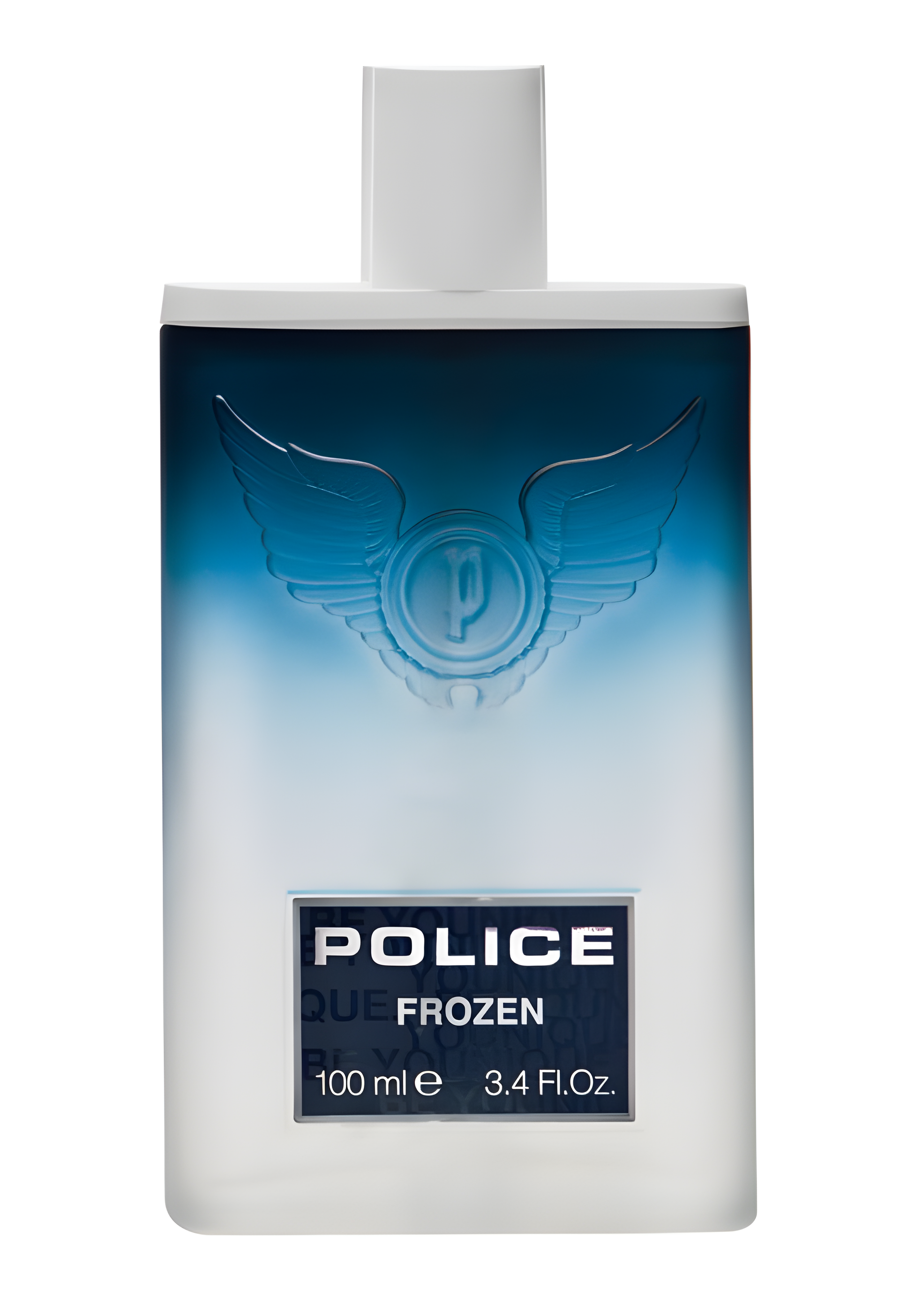 Frozen by Police perfume bottle