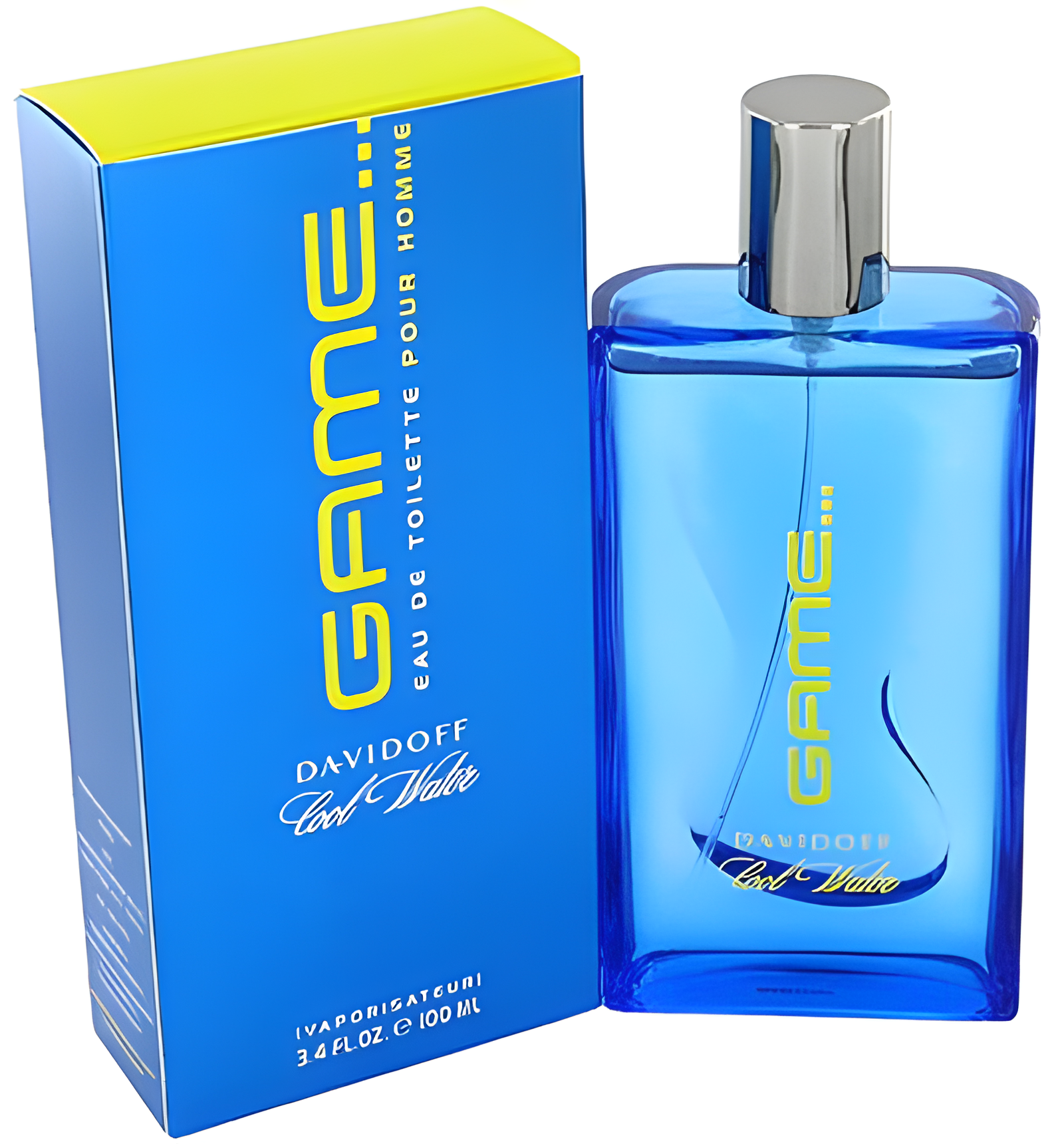 Cool Water Game for Him by Davidoff perfume bottle