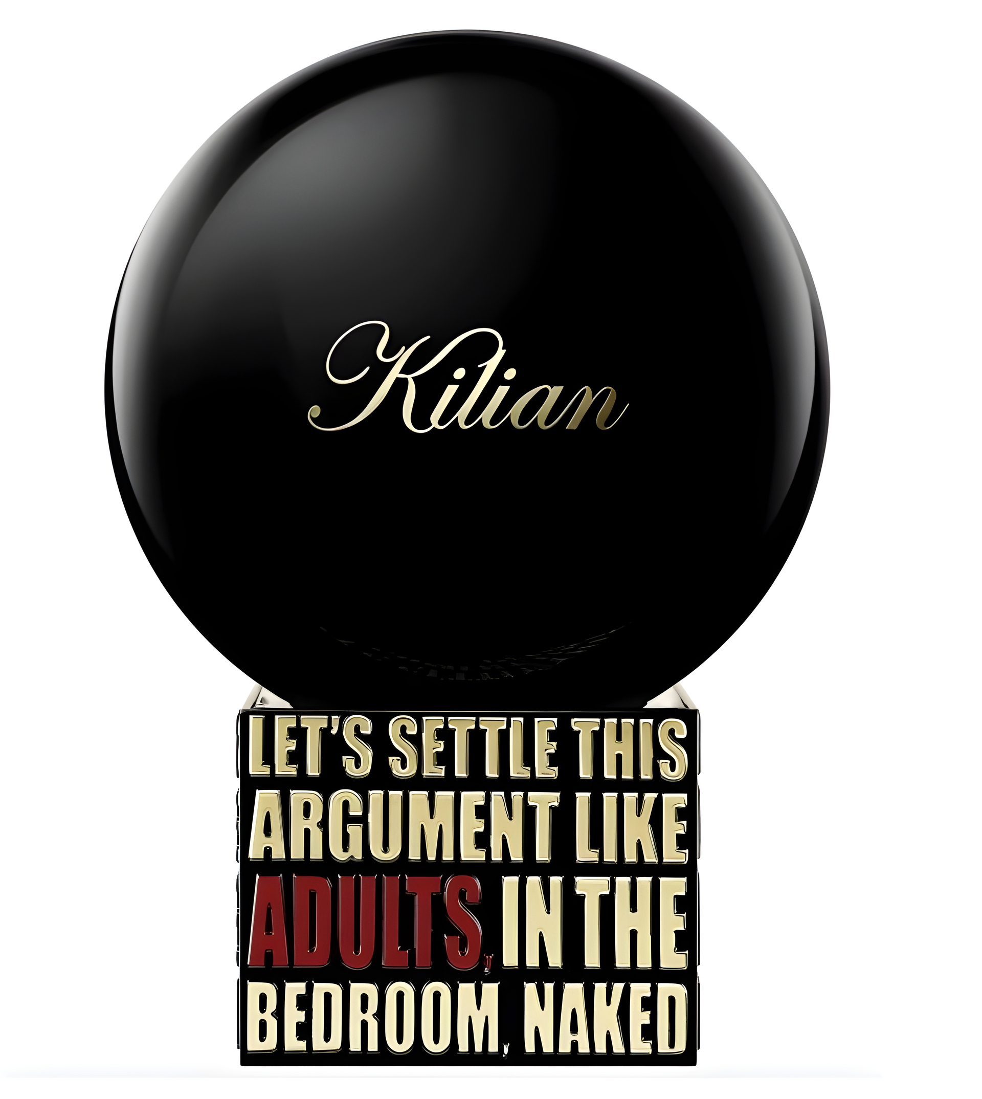 Let's Settle This Argument Like Adults, in the Bedroom, Naked by By Kilian perfume bottle