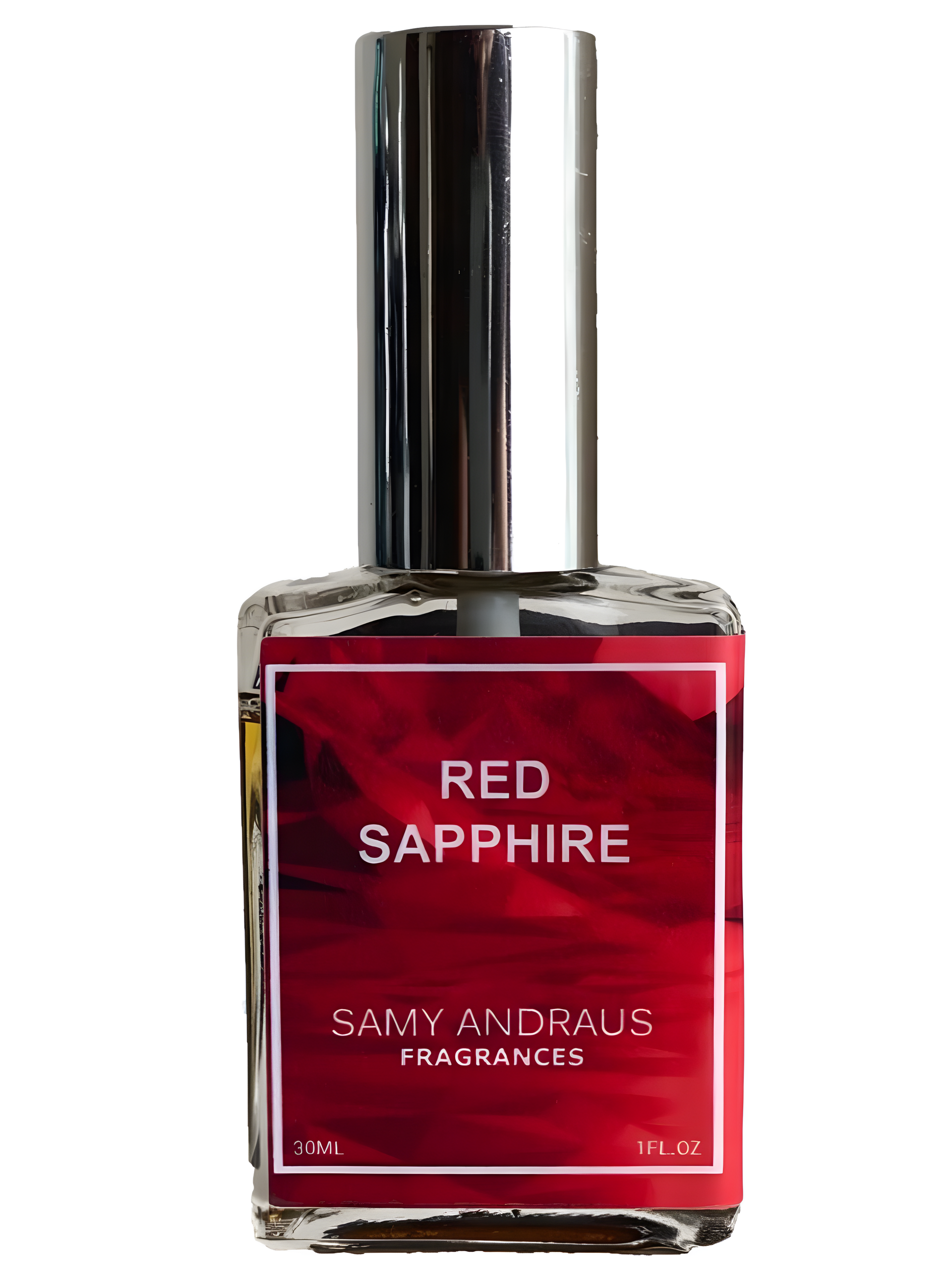 Red Sapphire by Samy Andraus Fragrances perfume bottle