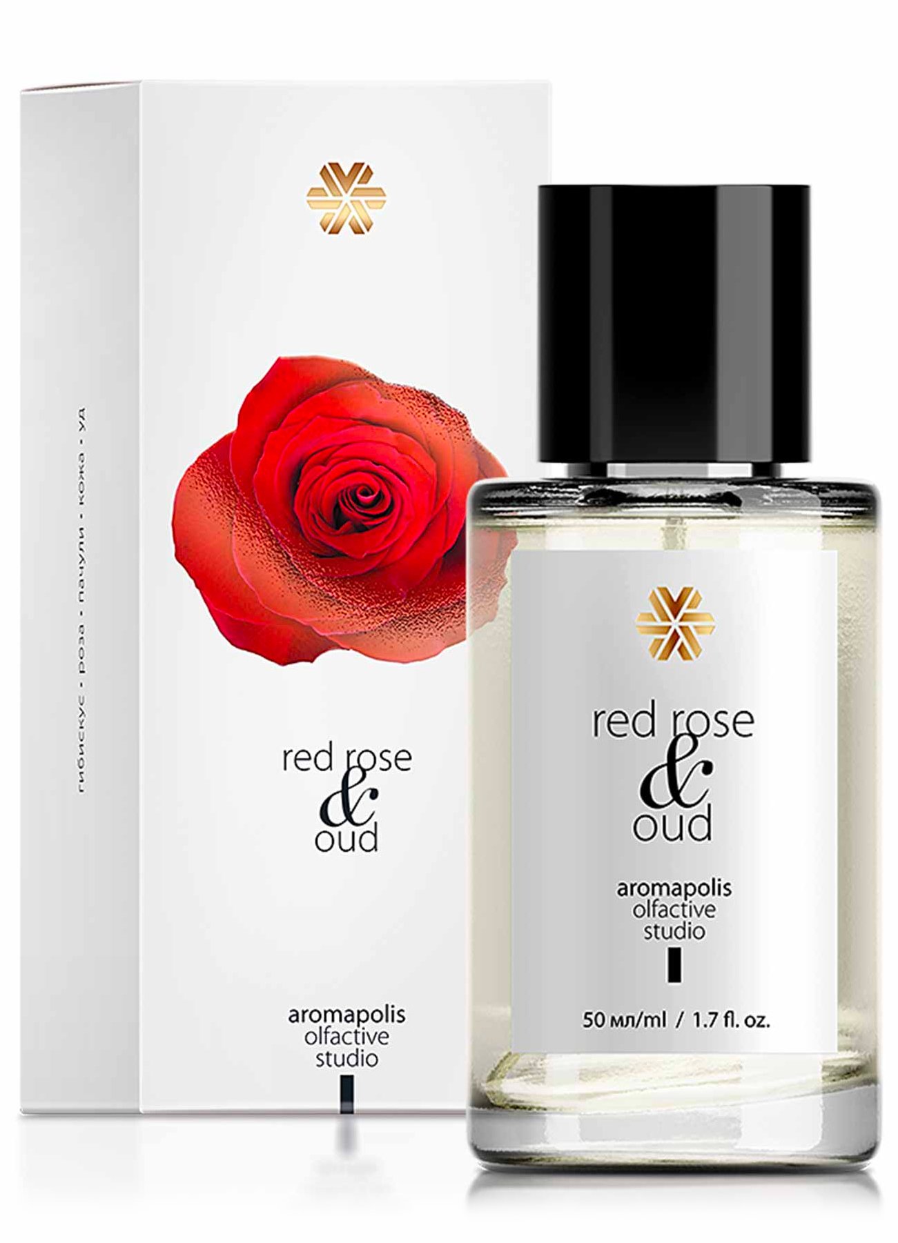 Red Rose & Oud by Siberian Wellness perfume bottle