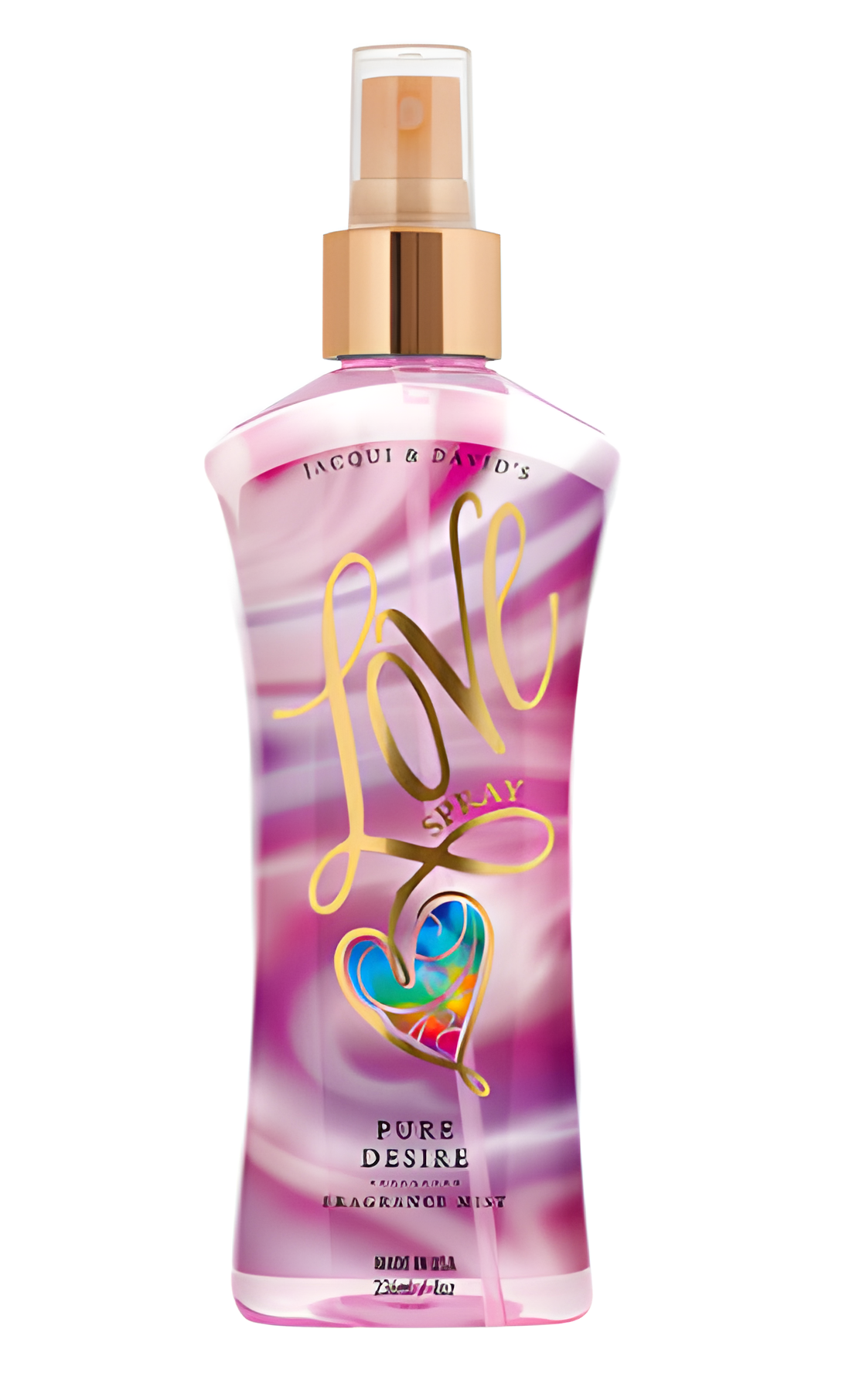 Love Spray Pure Desire by Jacqui & David perfume bottle