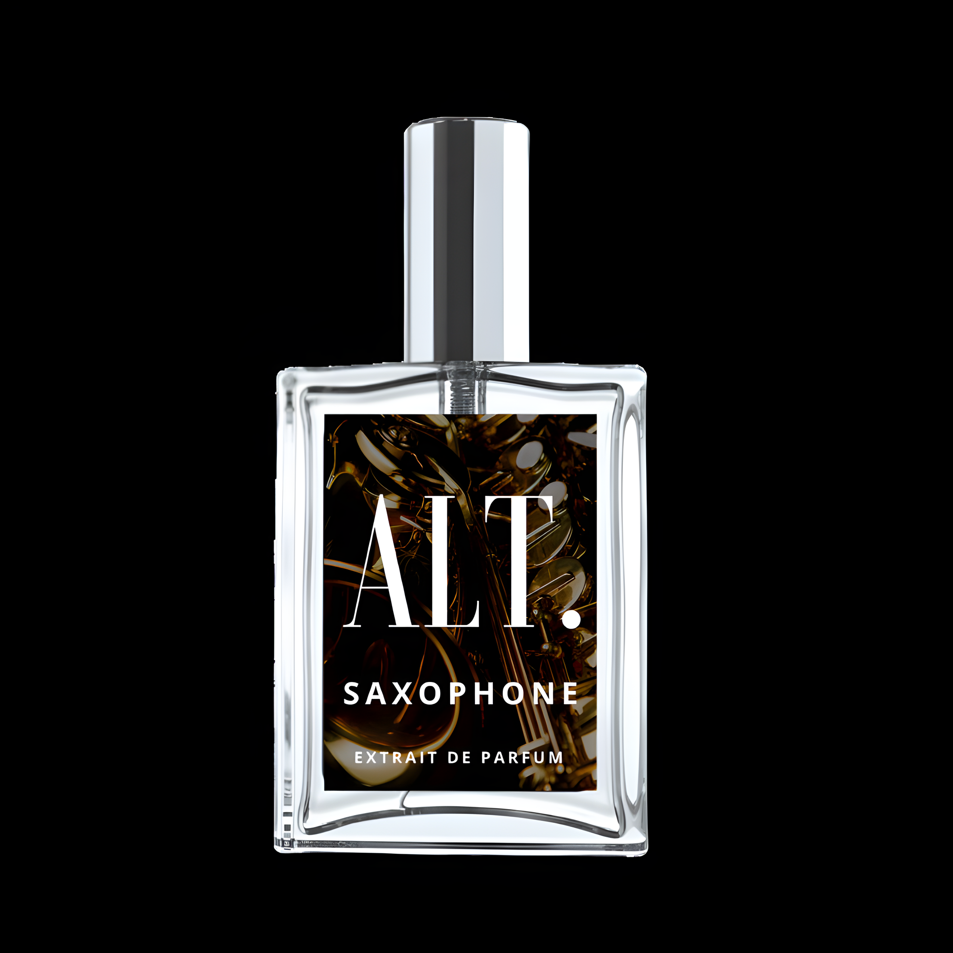 Saxophone by ALT. Fragrances perfume bottle
